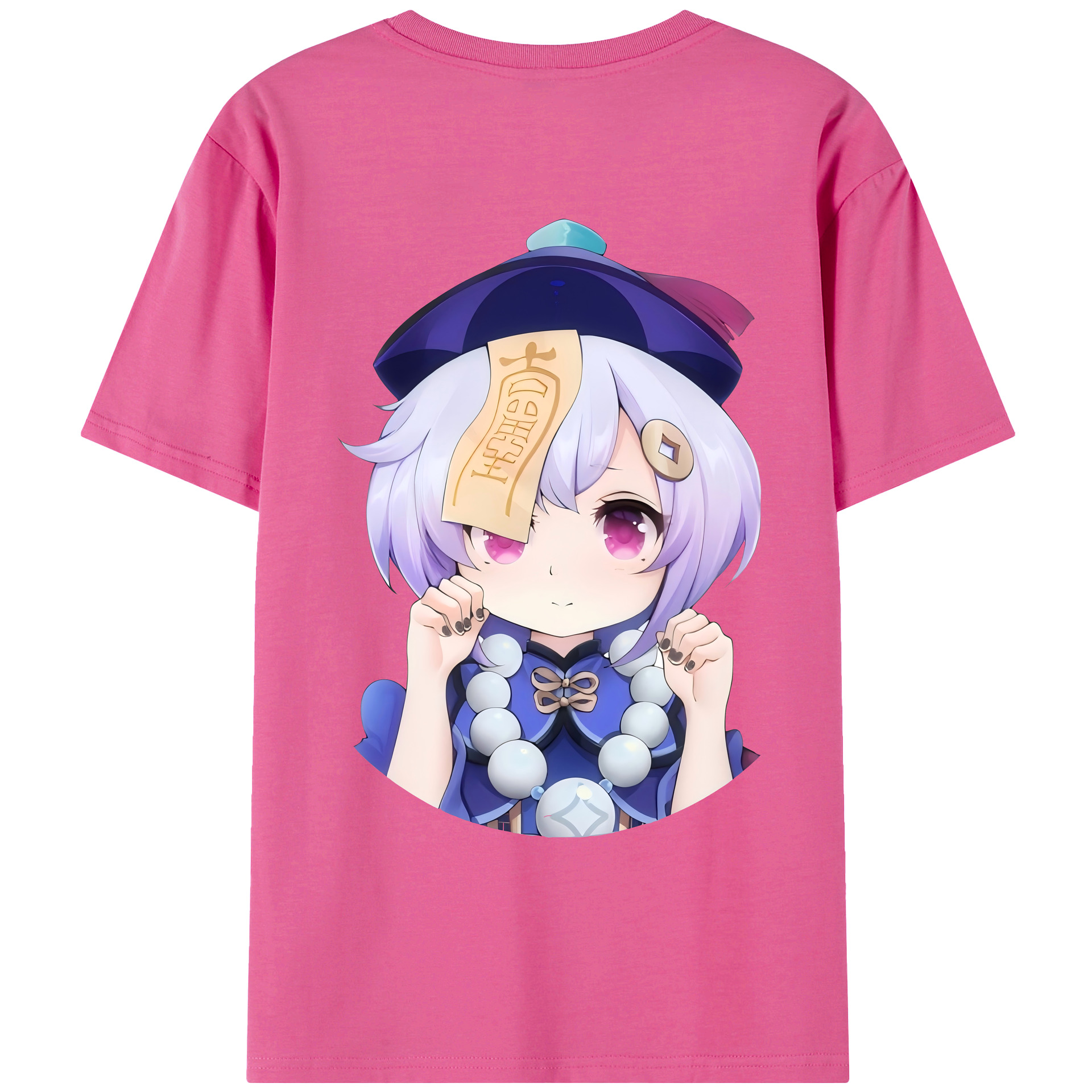 げんし神 七七 なな  genshin Nana レディース半袖Tシャツ(バックプリント)