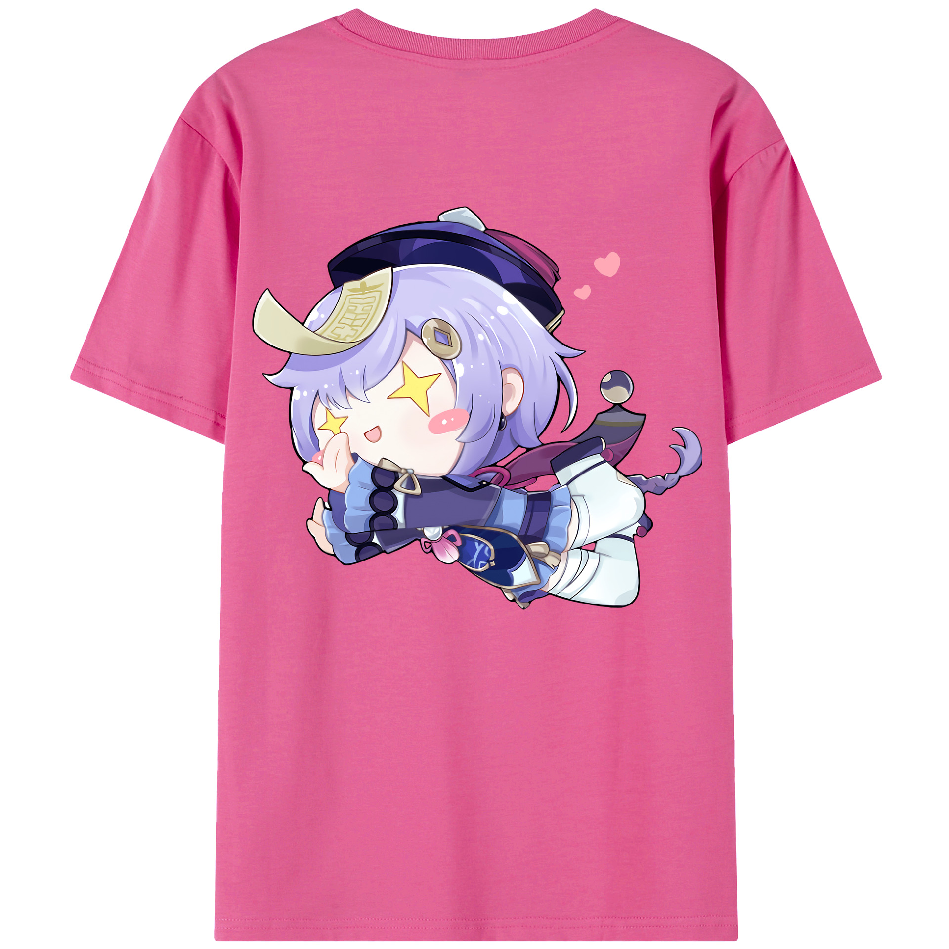 げんし神 七七 なな  genshin Nana レディース半袖Tシャツ(バックプリント)
