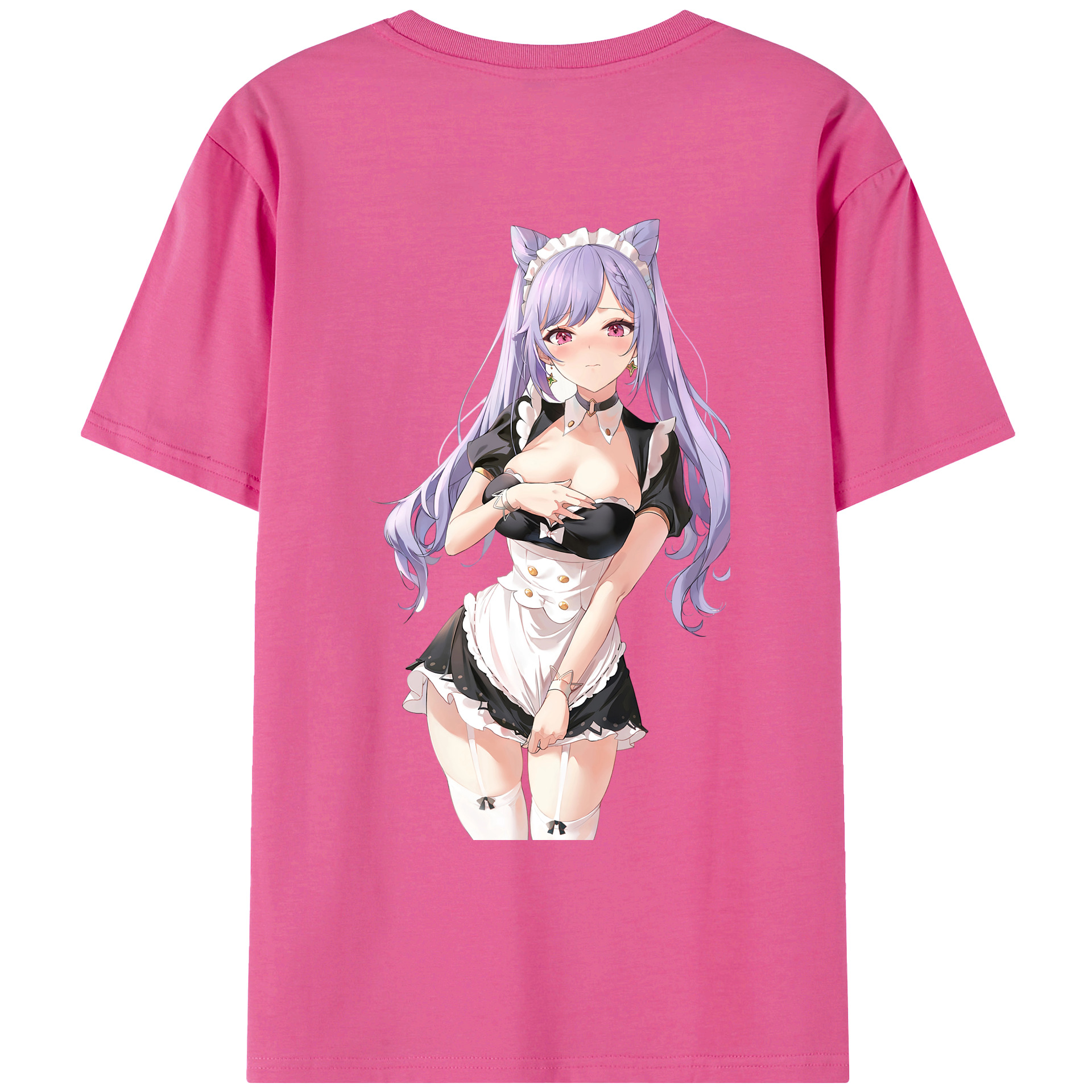 げんし神 刻晴 こくせい genshin Kokusei レディース半袖Tシャツ(バックプリント)