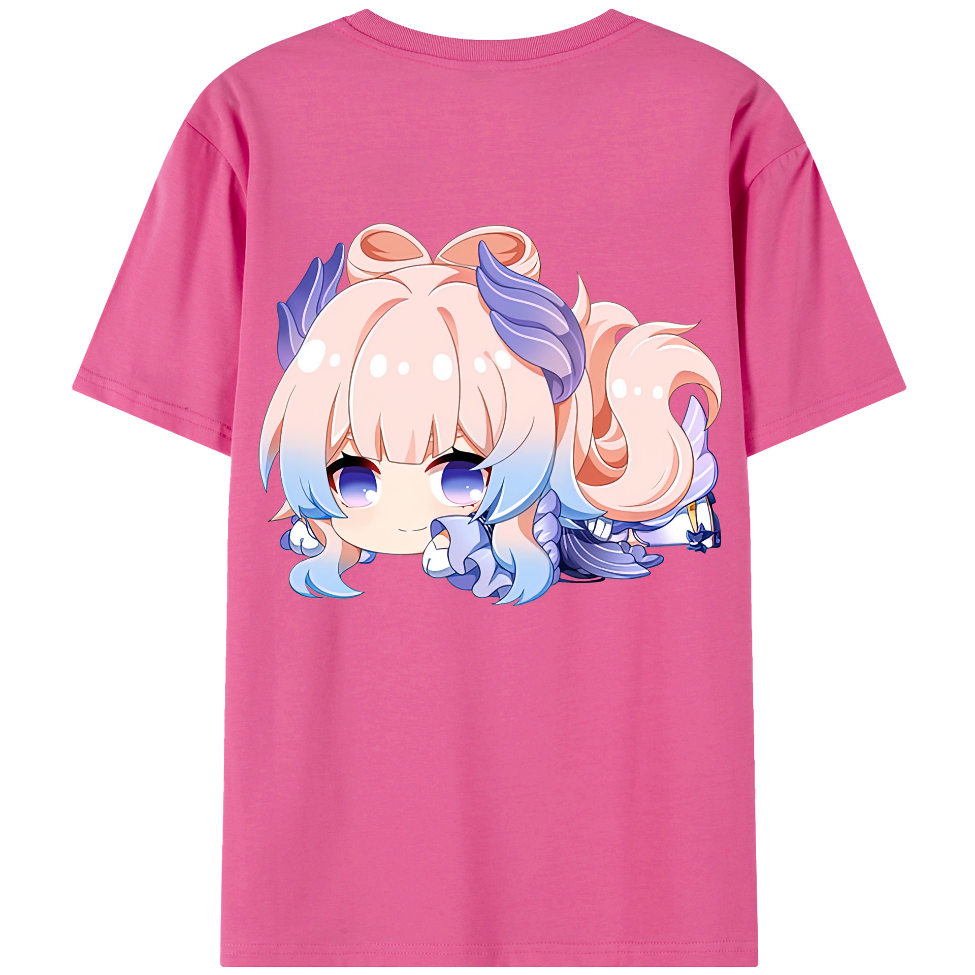 げんし神 珊瑚宮心海 サンゴノミヤ・ココミ genshin Sangonomiya Kokomi レディース半袖Tシャツ(バックプリント)