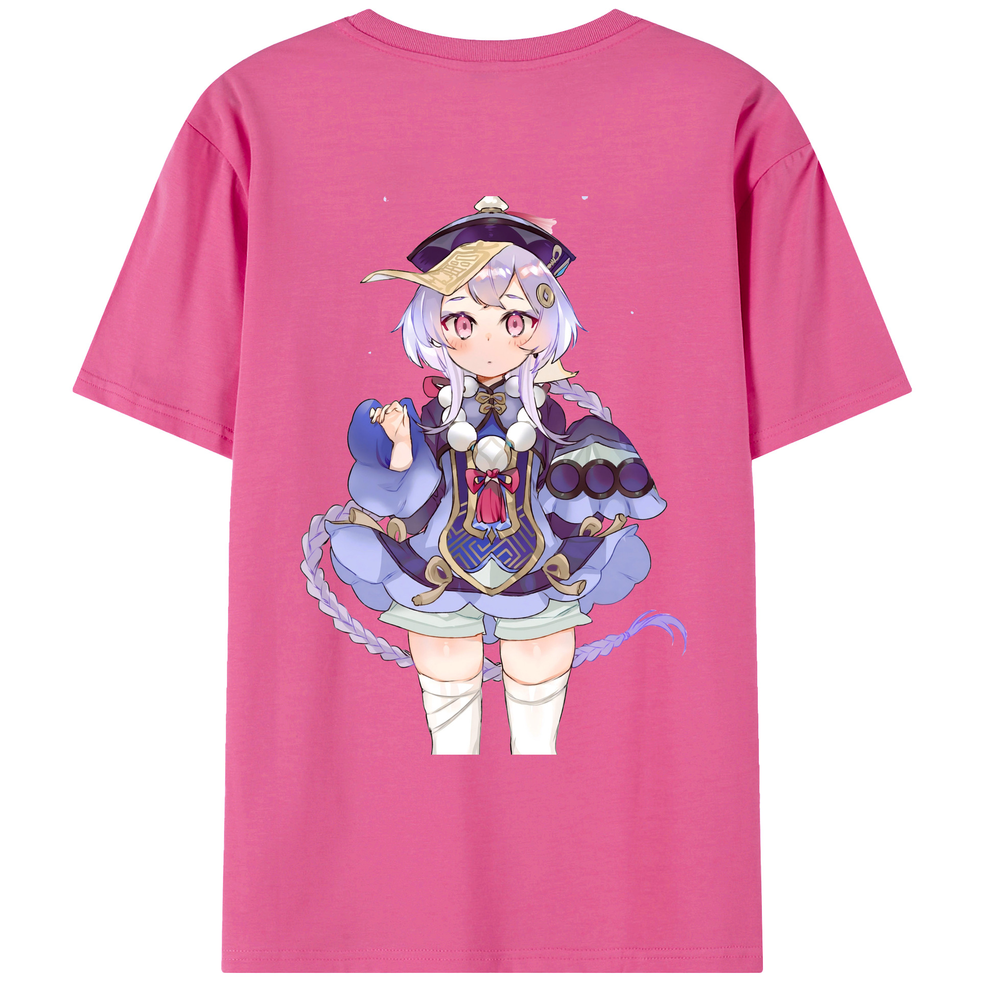 げんし神 七七 なな  genshin Nana レディース半袖Tシャツ(バックプリント)