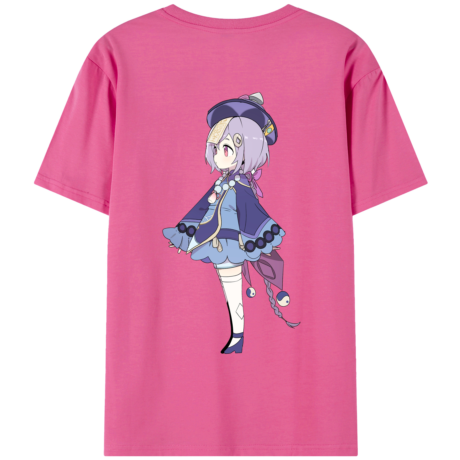 げんし神 七七 なな  genshin Nana レディース半袖Tシャツ(バックプリント)