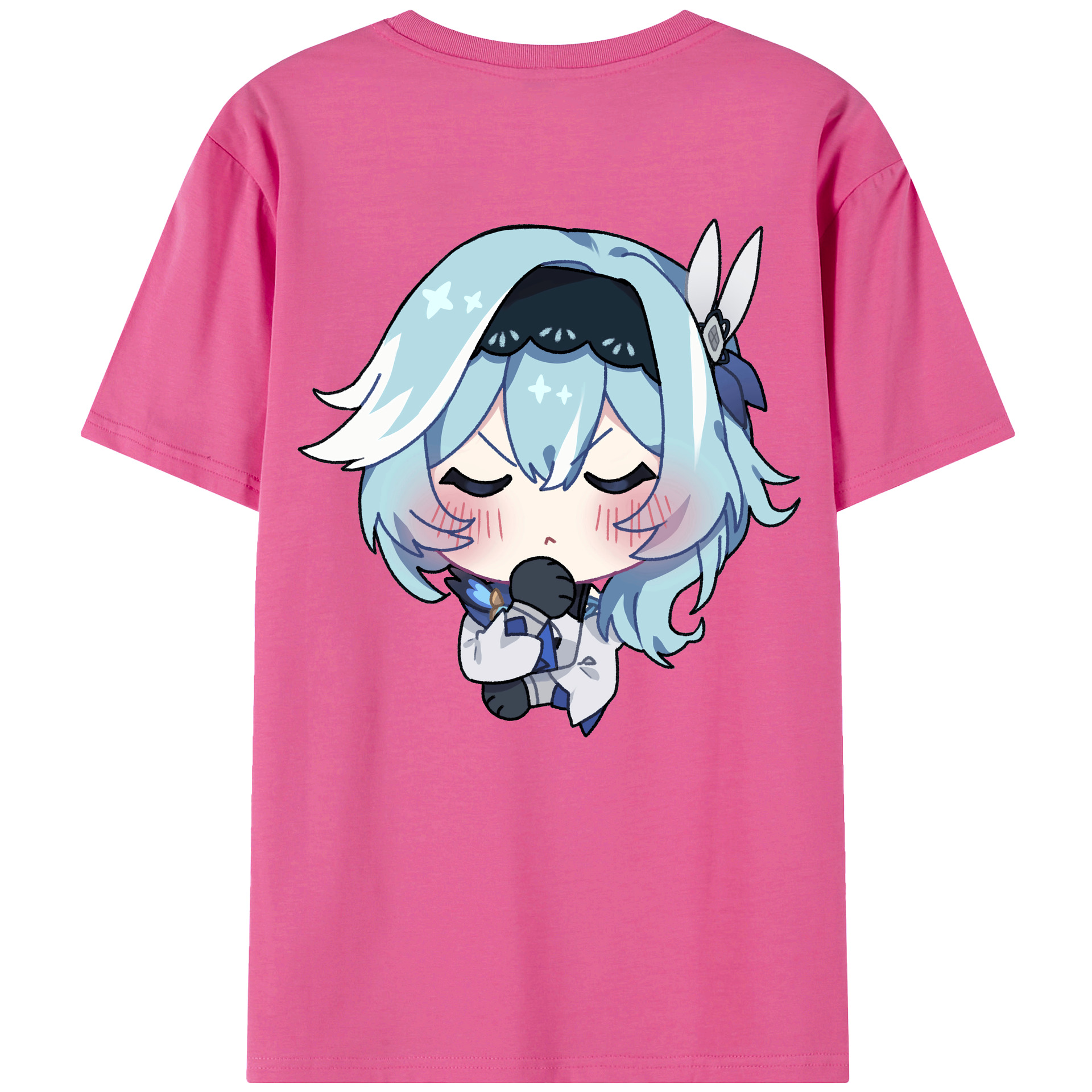 げんし神 优菈 ゆうら genshin Yūra レディース半袖Tシャツ(バックプリント)