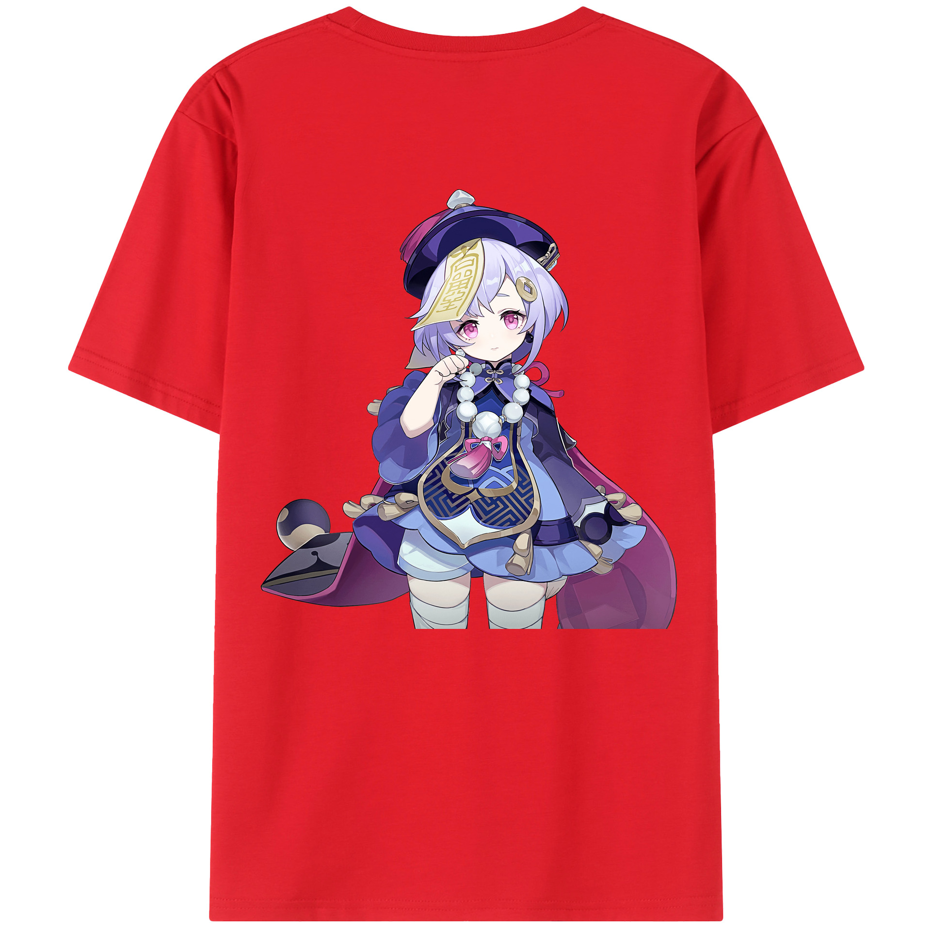 げんし神 七七 なな  genshin Nana レディース半袖Tシャツ(バックプリント)