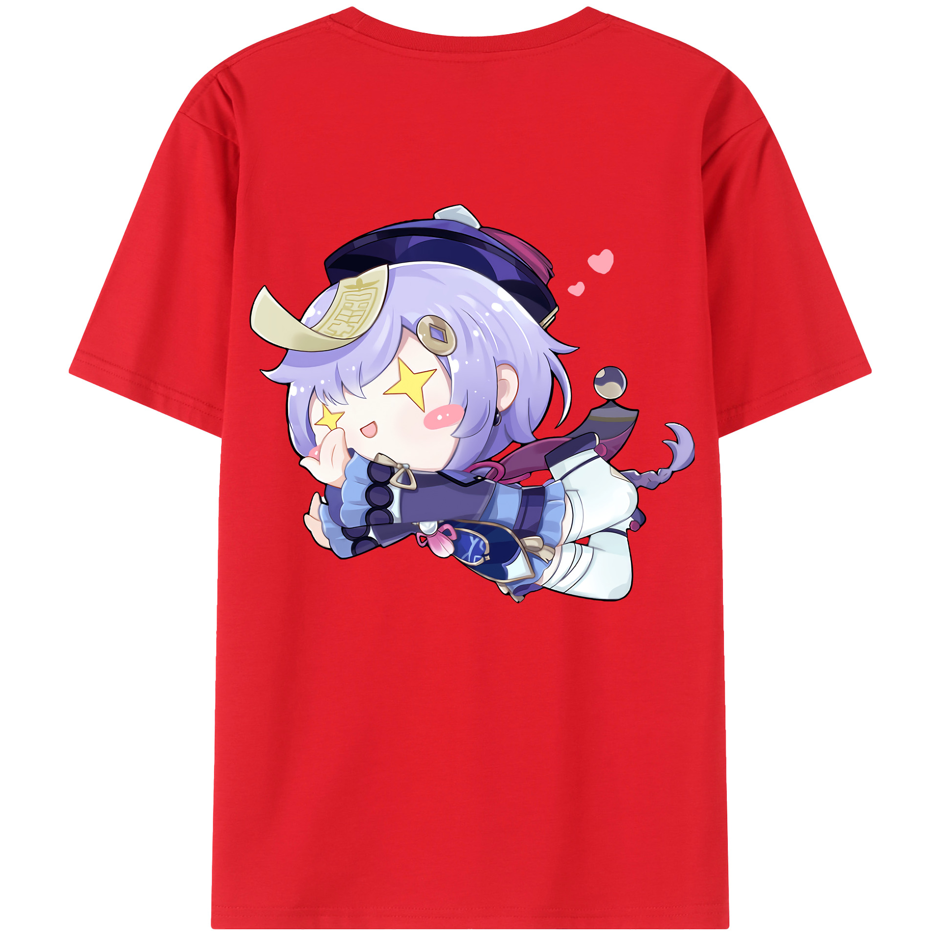 げんし神 七七 なな  genshin Nana レディース半袖Tシャツ(バックプリント)