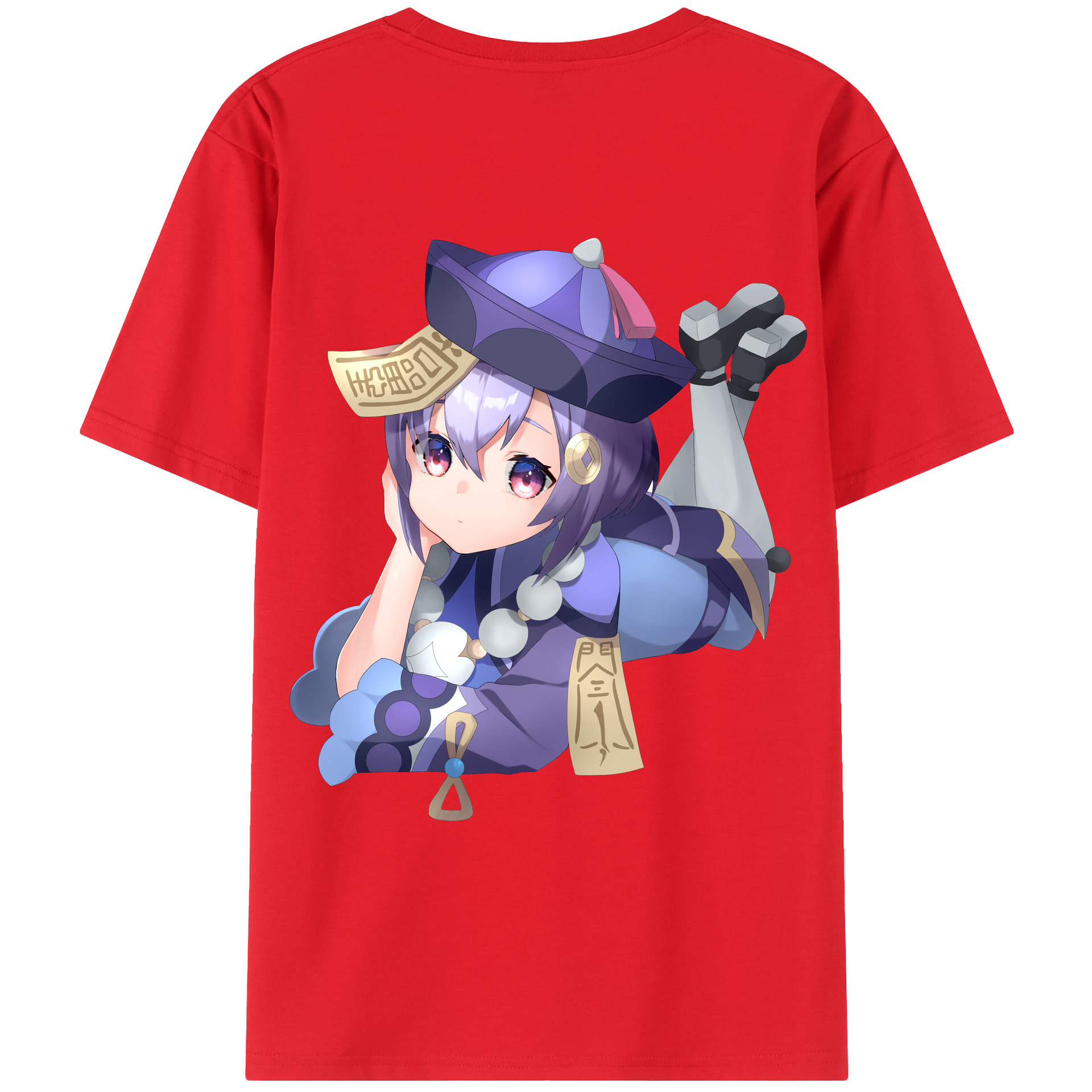 げんし神 七七 なな  genshin Nana レディース半袖Tシャツ(バックプリント)