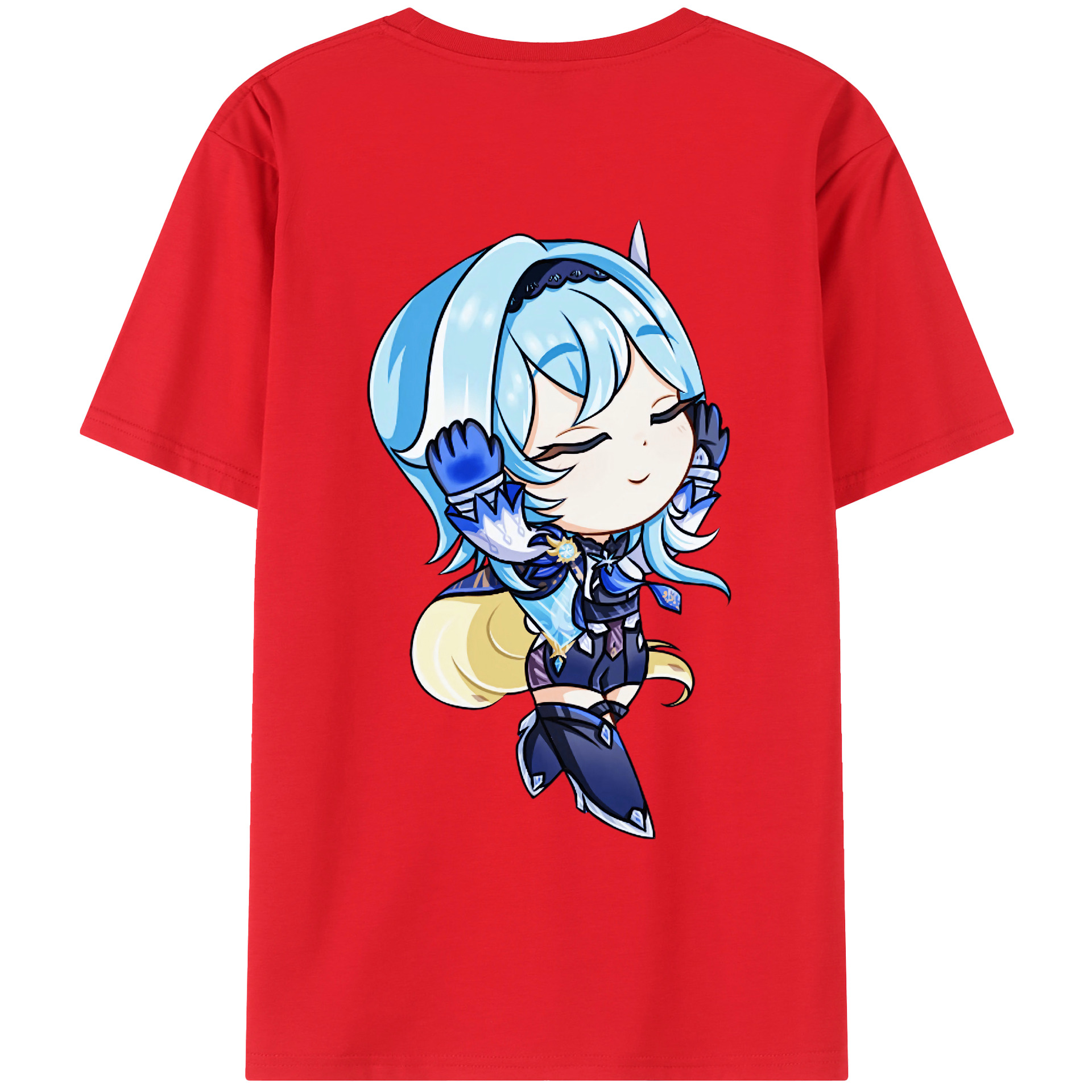 げんし神 优菈 ゆうら genshin Yūra レディース半袖Tシャツ(バックプリント)