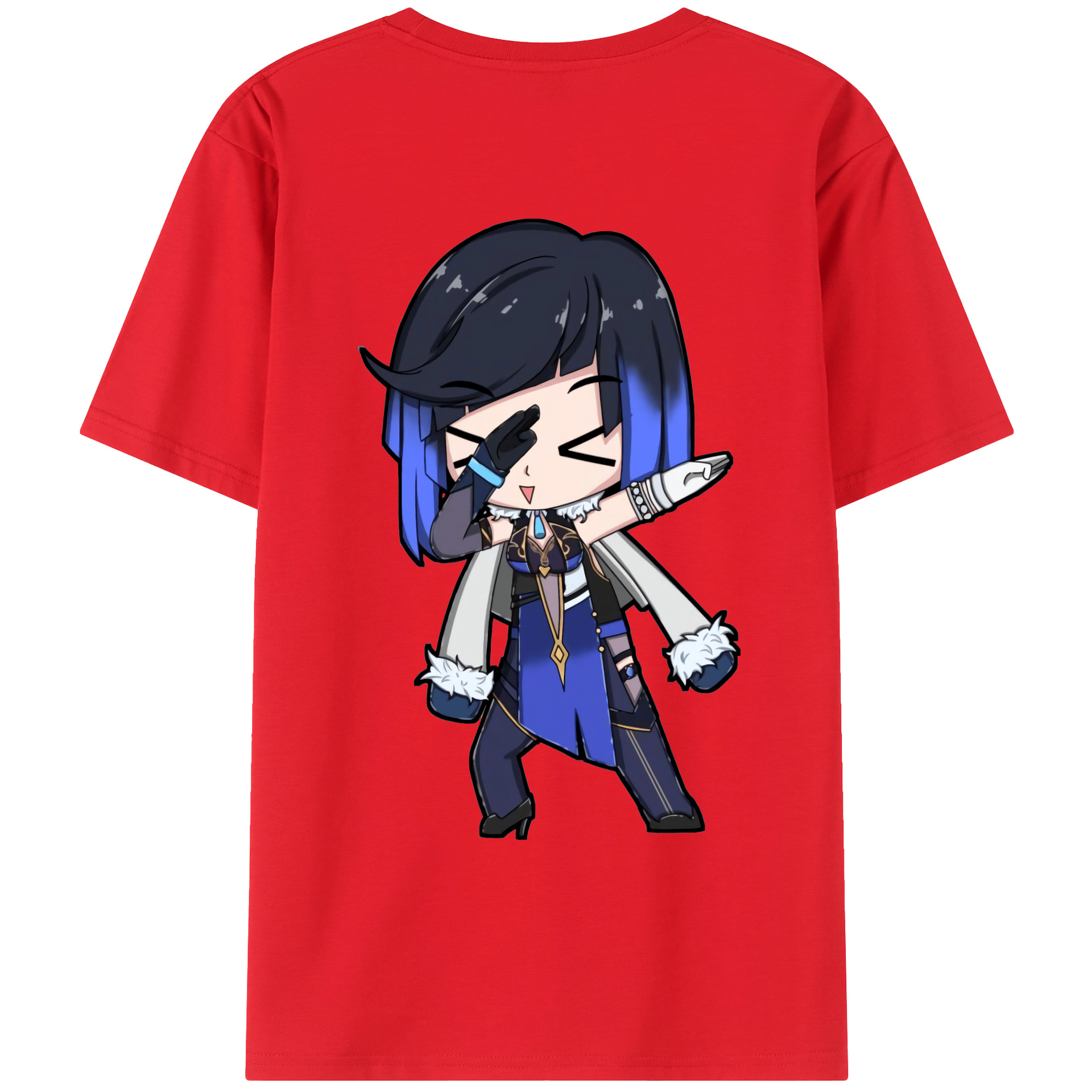 げんし神 夜兰 やらん genshin Yaran レディース半袖Tシャツ(バックプリント)