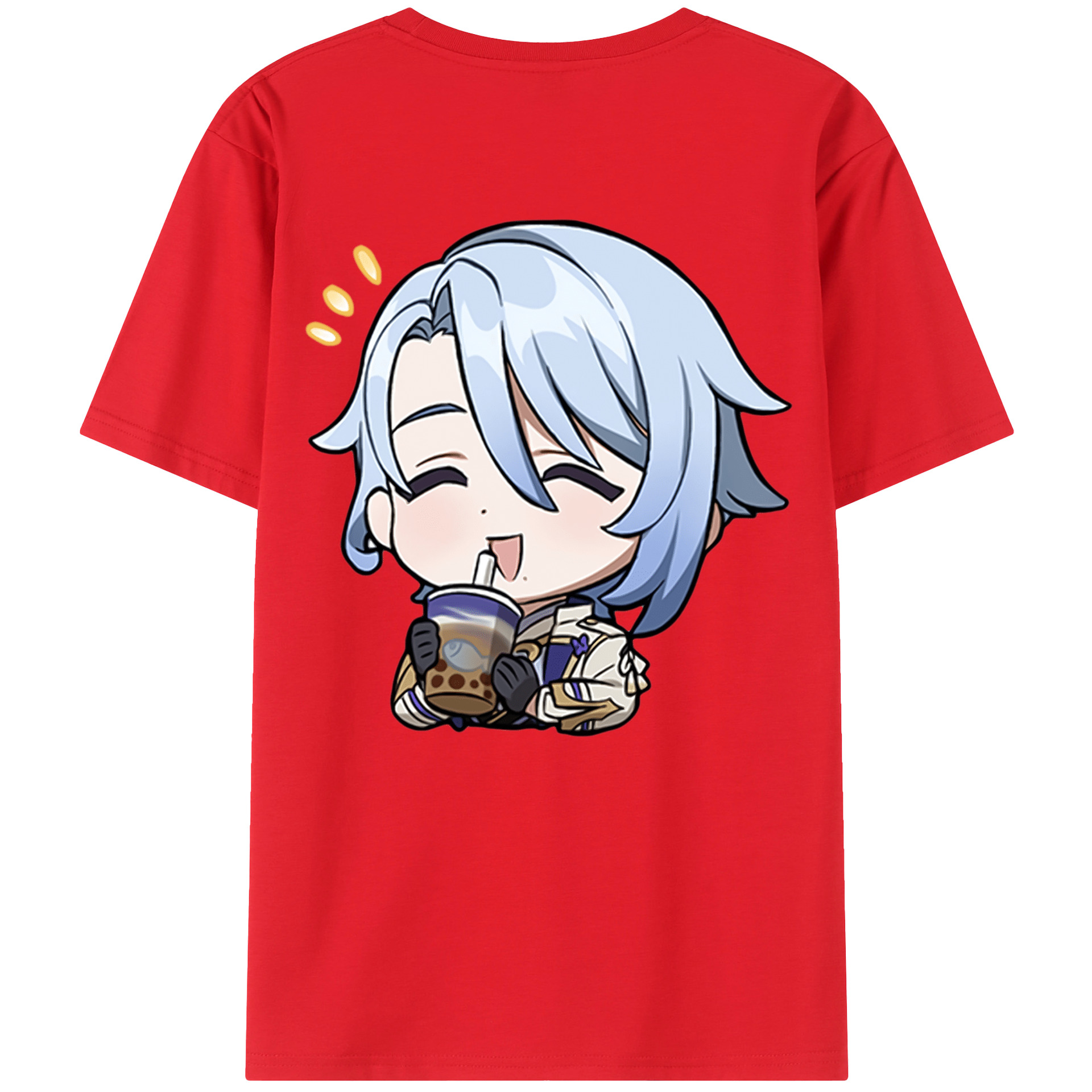 げんし神 神里綾人 かみさとあやと genshin Kamisato Ayato レディース半袖Tシャツ(バックプリント)