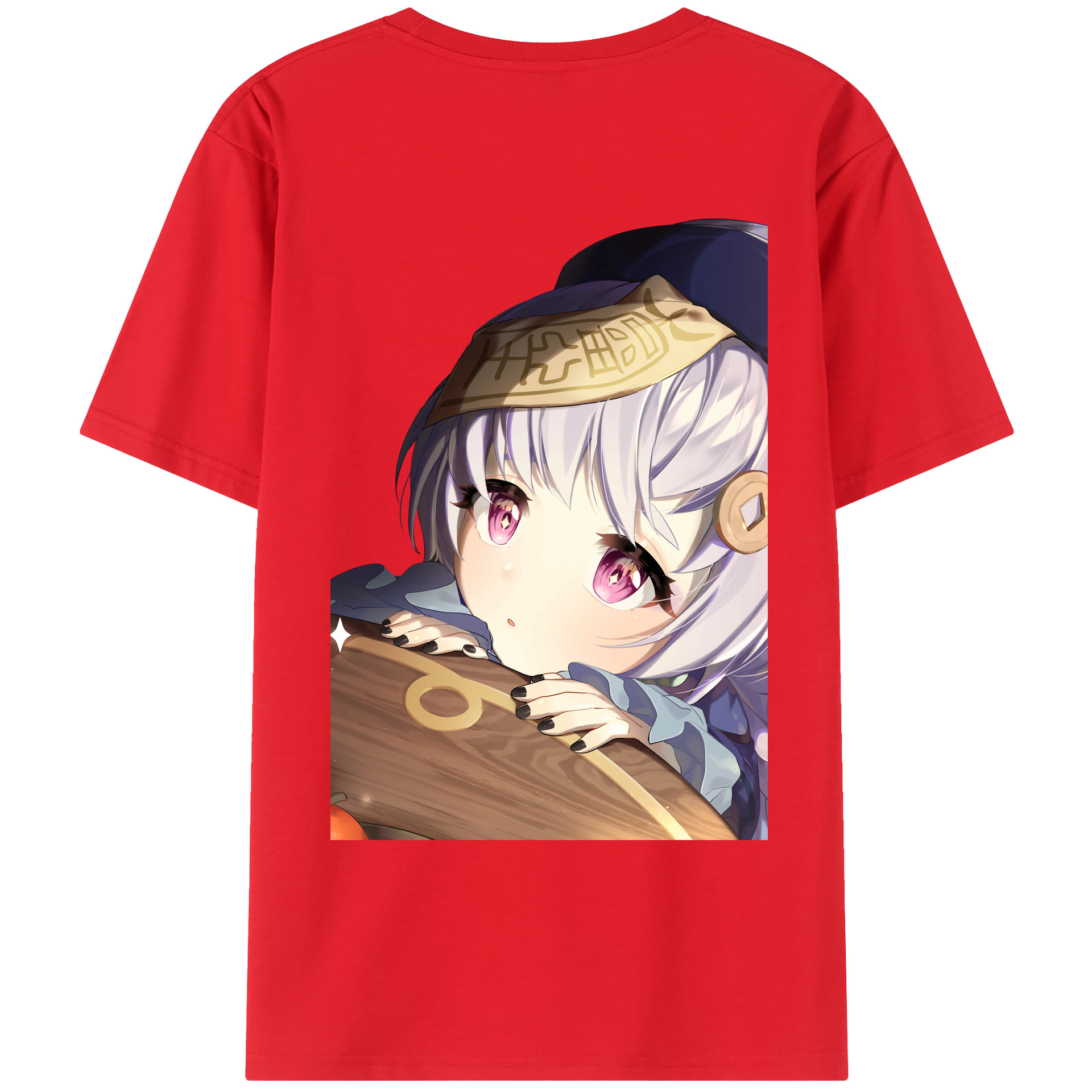 げんし神 七七 なな  genshin Nana レディース半袖Tシャツ(バックプリント)