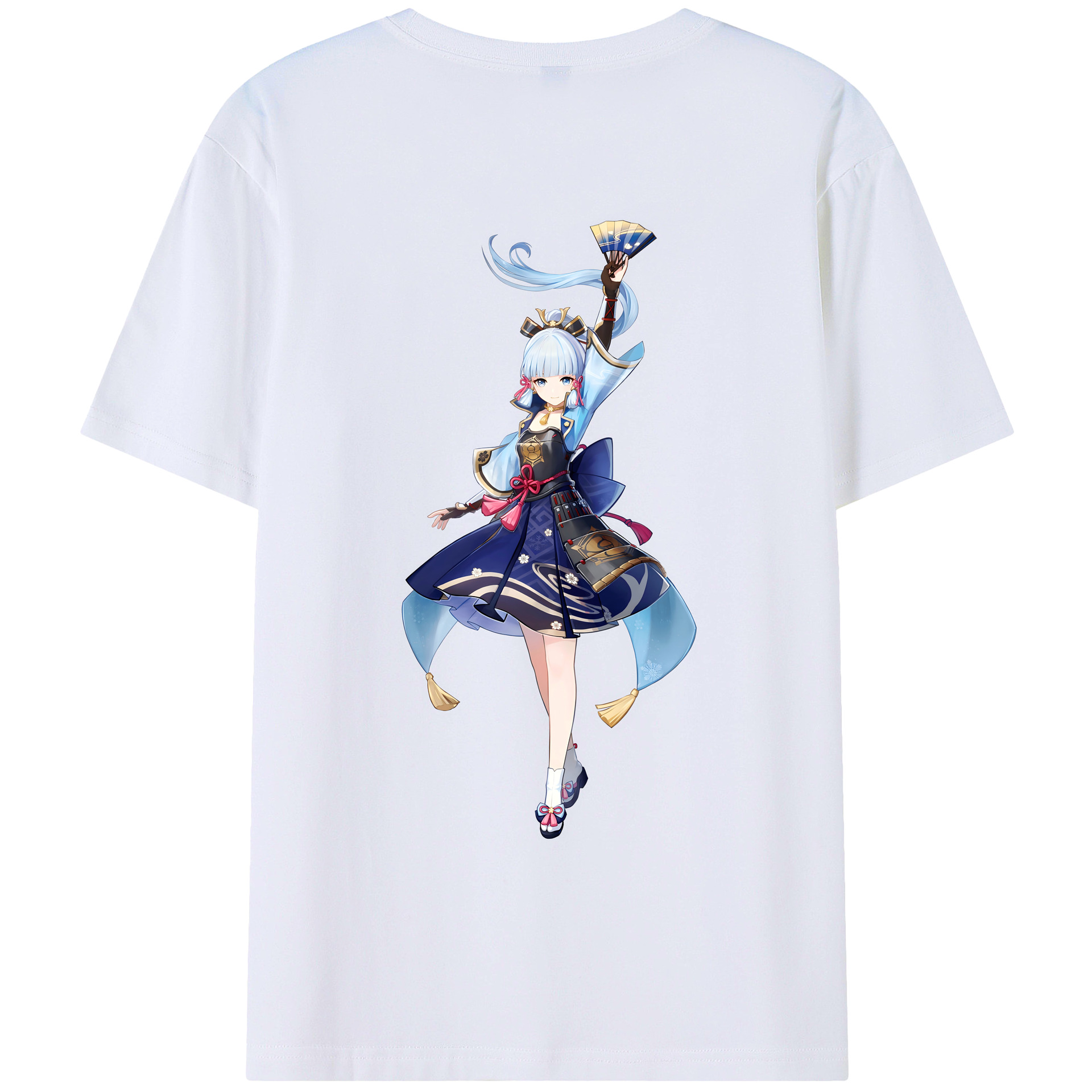 げんし神 神里綾華 神宮寺レン genshin Kamimiya Ren レディース半袖Tシャツ(バックプリント)