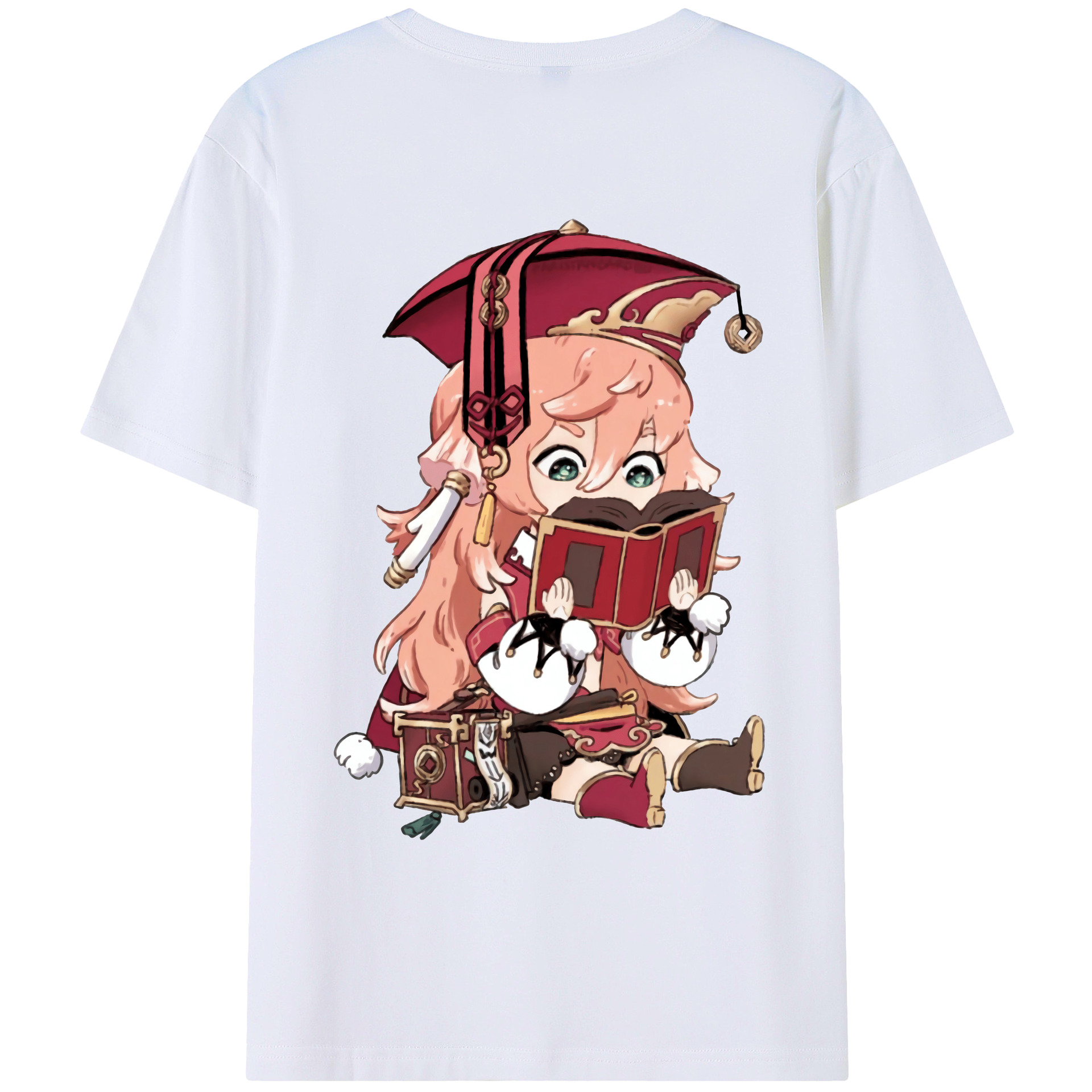 げんし神 ヤンフェイ genshin Yanfei レディース半袖Tシャツ(バックプリント)