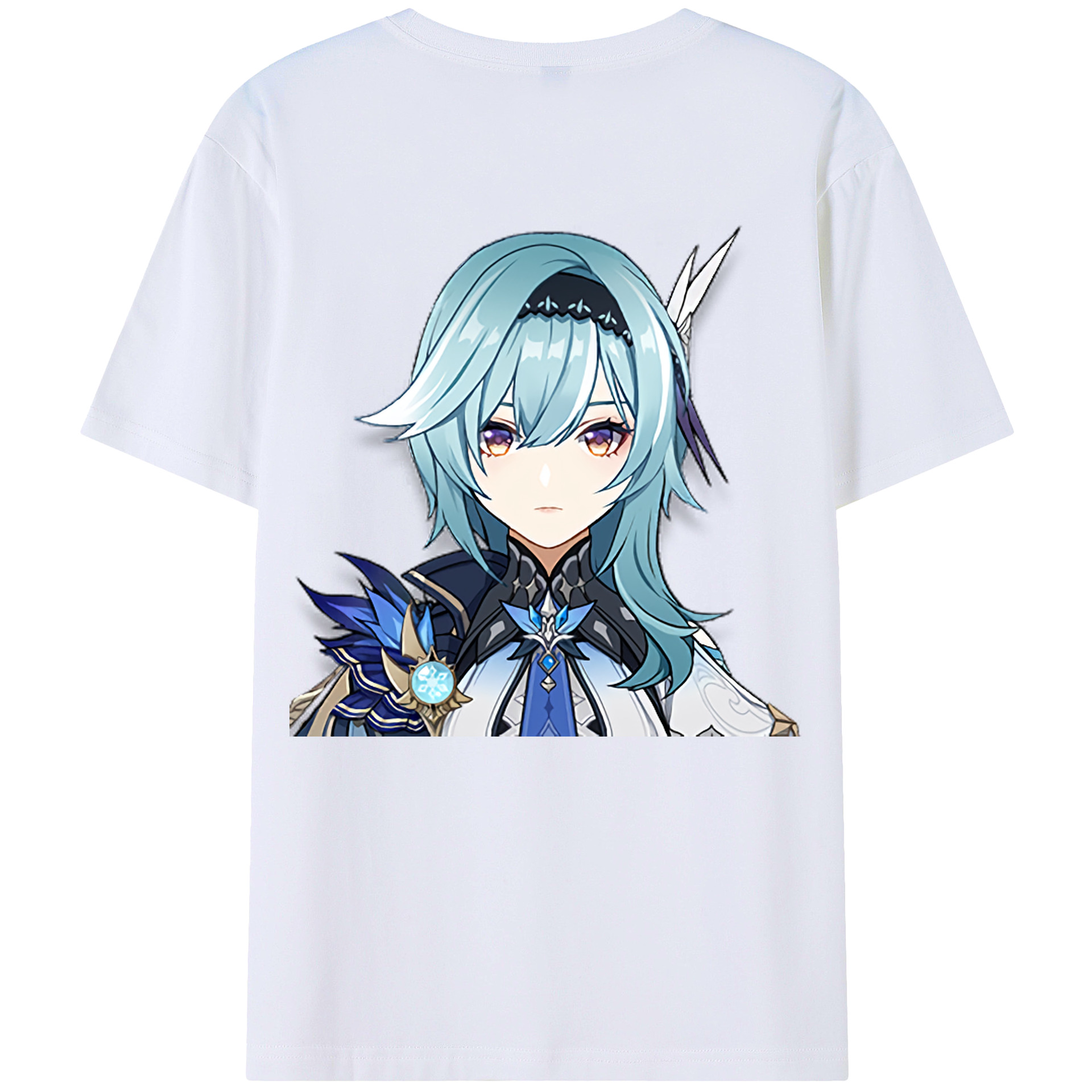 げんし神 优菈 ゆうら genshin Yūra レディース半袖Tシャツ(バックプリント)