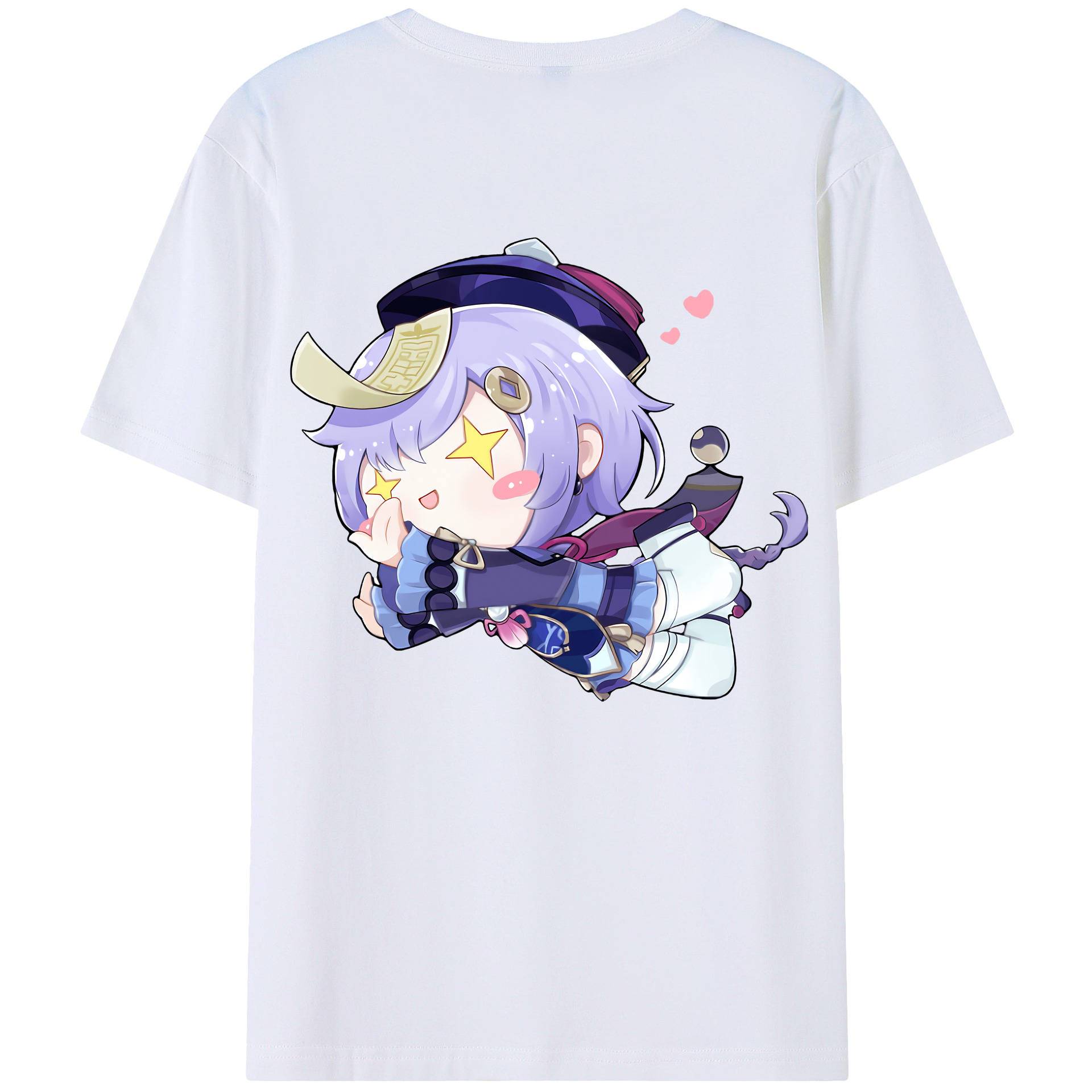げんし神 七七 なな  genshin Nana レディース半袖Tシャツ(バックプリント)
