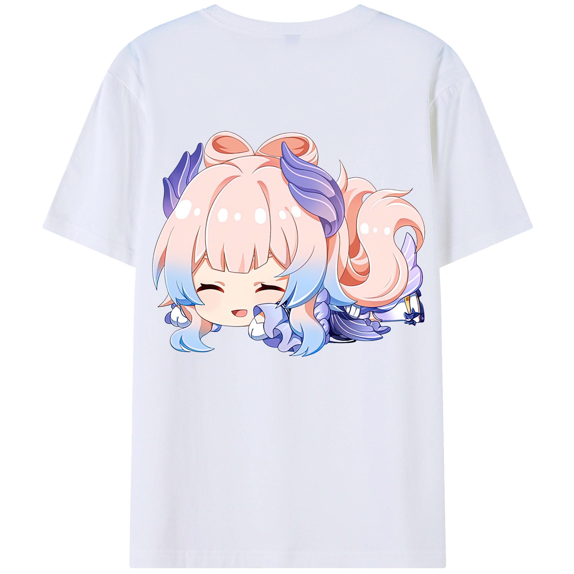 げんし神 珊瑚宮心海 サンゴノミヤ・ココミ genshin Sangonomiya Kokomi レディース半袖Tシャツ(バックプリント)