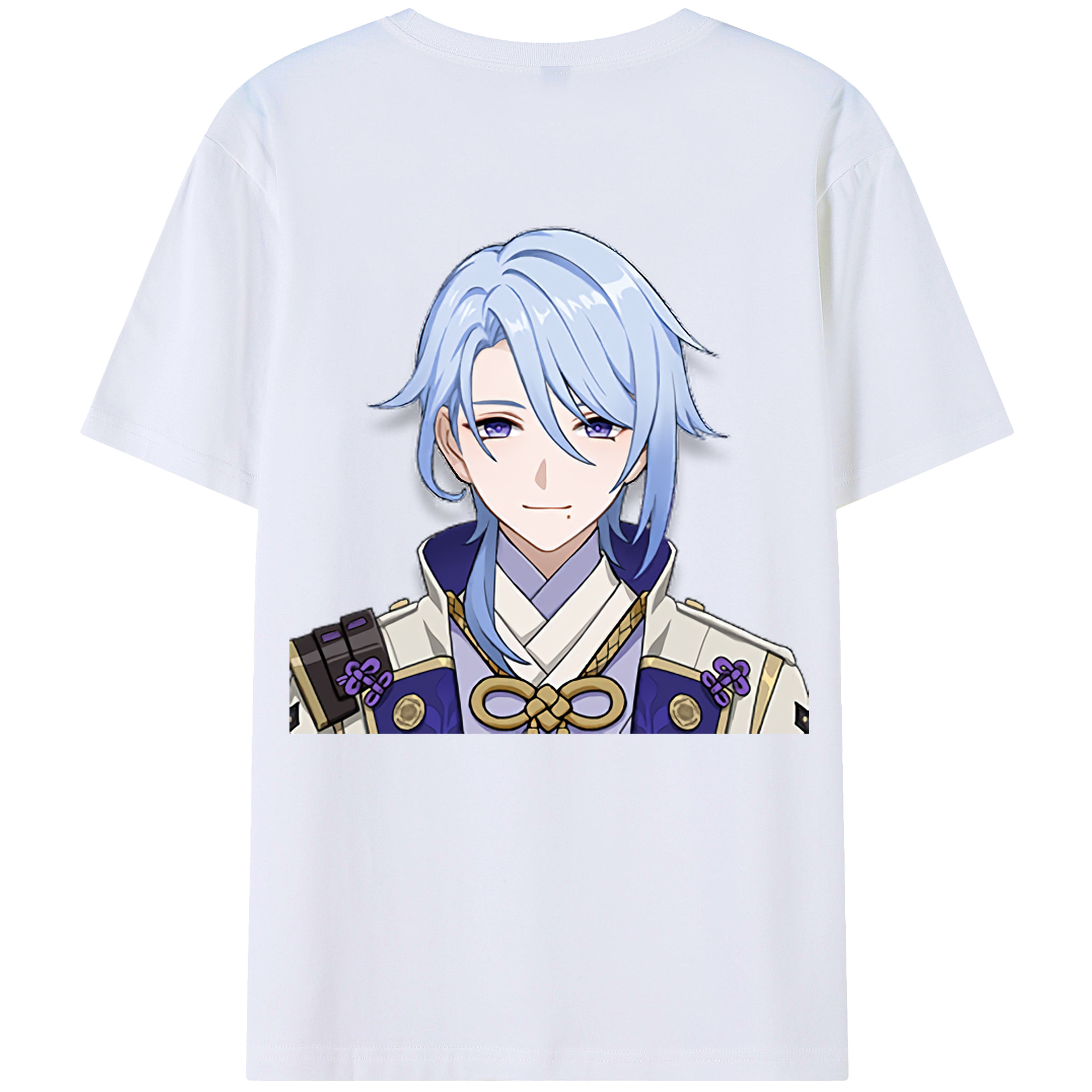 げんし神 神里綾人 かみさとあやと genshin Kamisato Ayato レディース半袖Tシャツ(バックプリント)