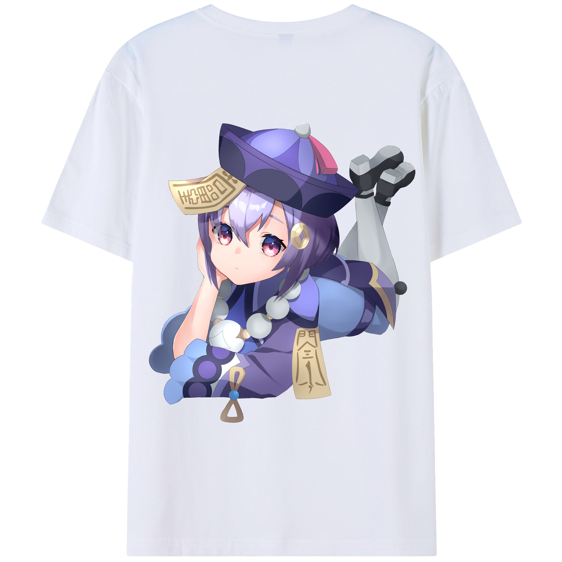 げんし神 七七 なな  genshin Nana レディース半袖Tシャツ(バックプリント)