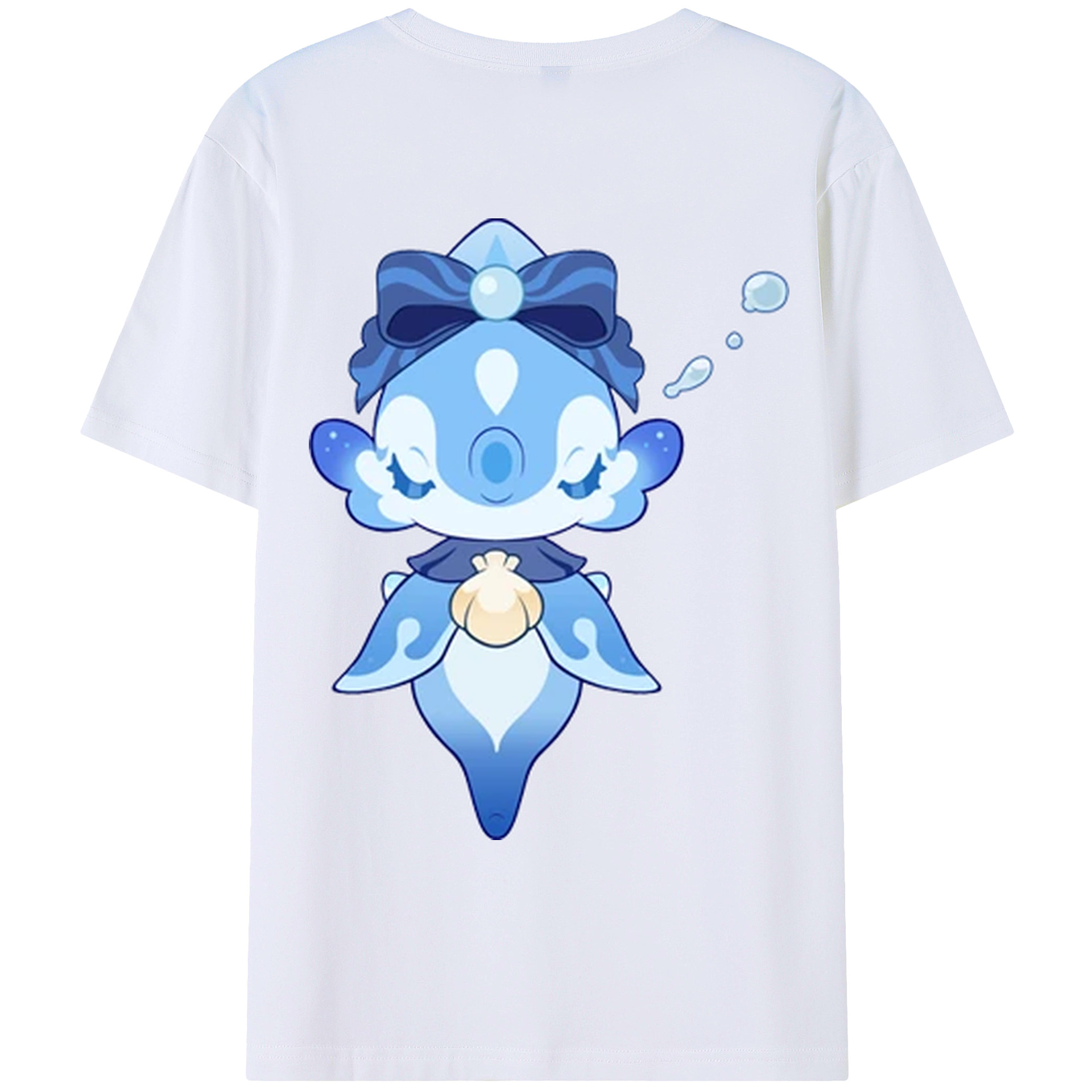 げんし神 フリーナ genshin Furina レディース半袖Tシャツ(バックプリント)