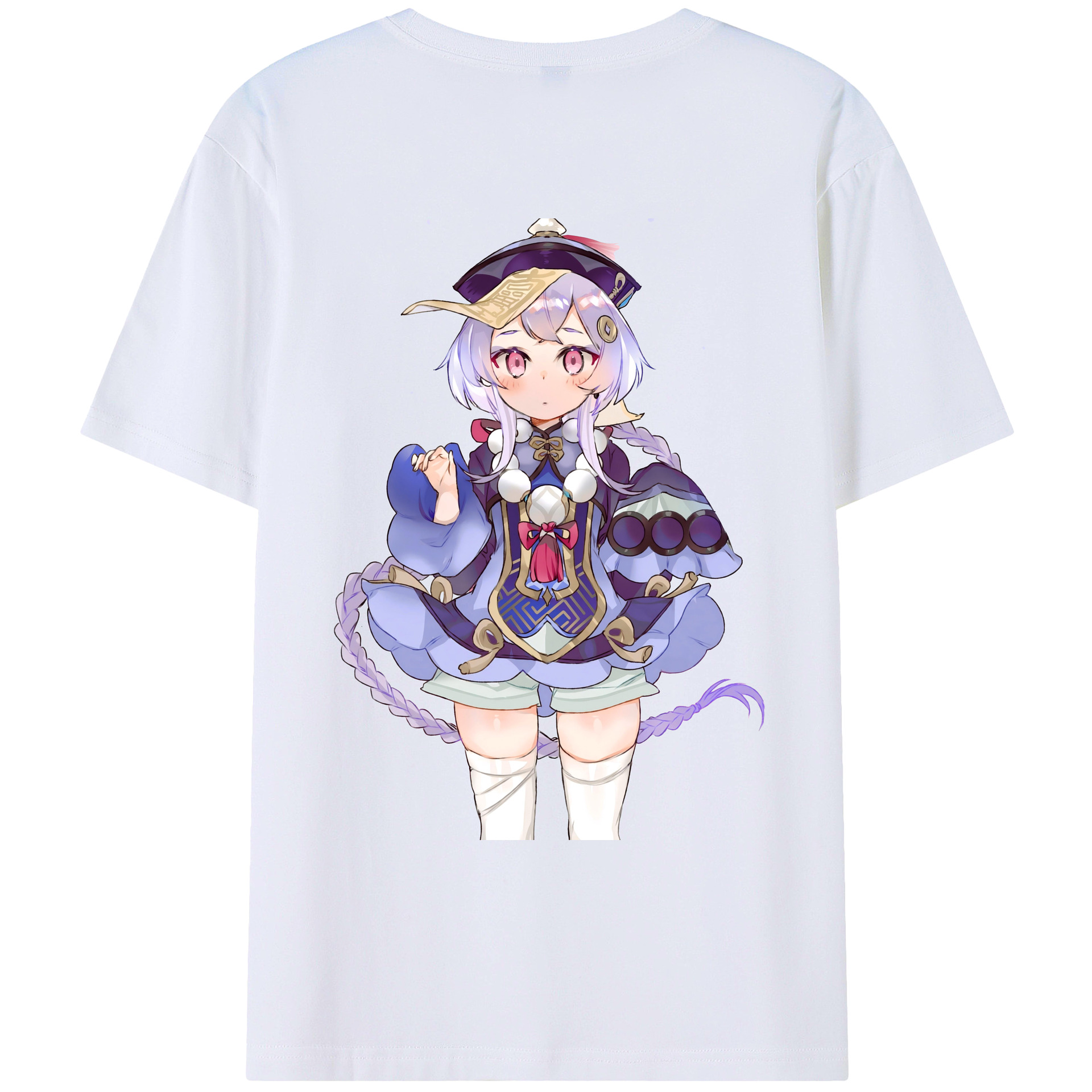 げんし神 七七 なな  genshin Nana レディース半袖Tシャツ(バックプリント)