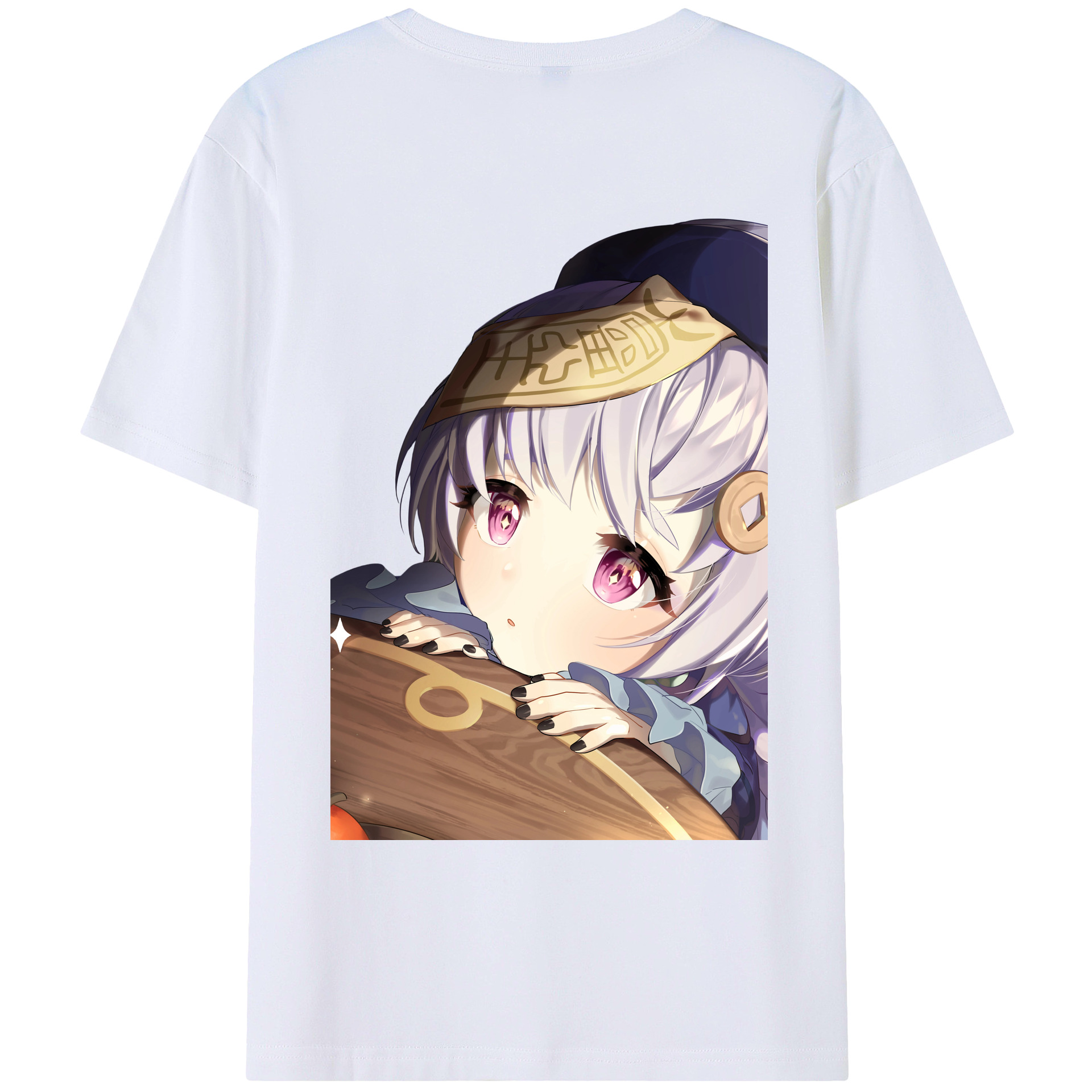 げんし神 七七 なな  genshin Nana レディース半袖Tシャツ(バックプリント)