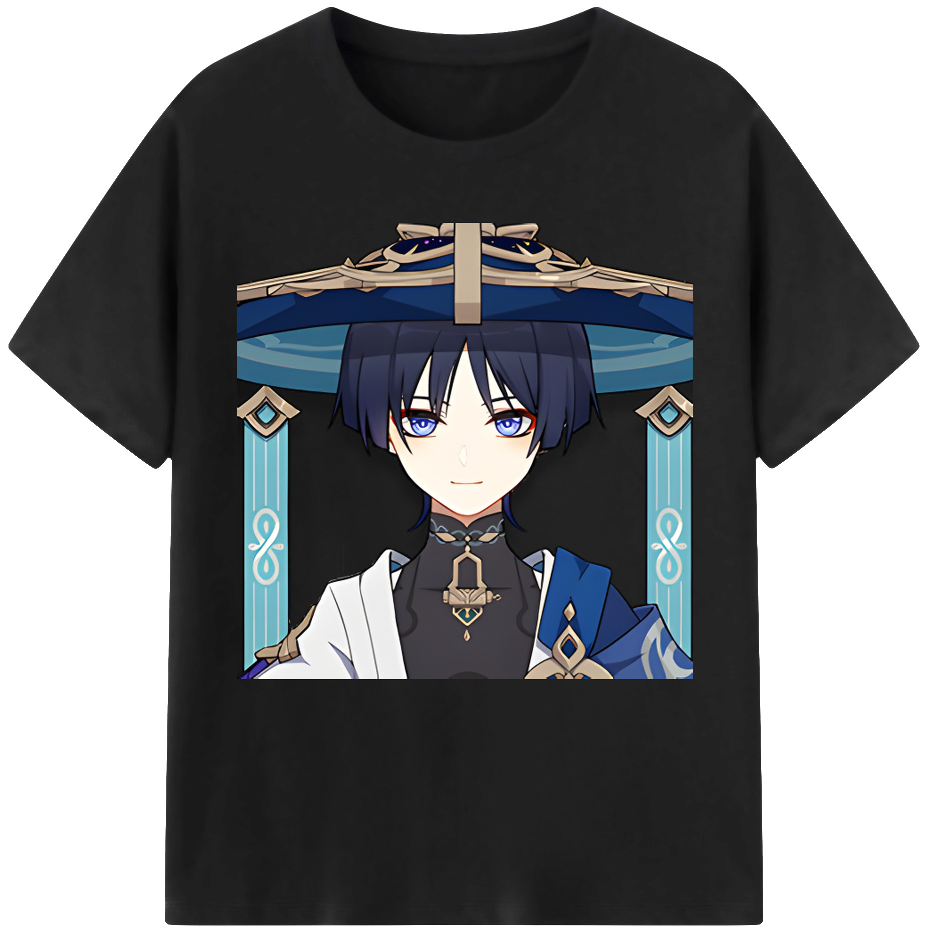 げんし神 さんペい genshin Sanpei レディースカジュアルプリントTシャツ（綿100％）