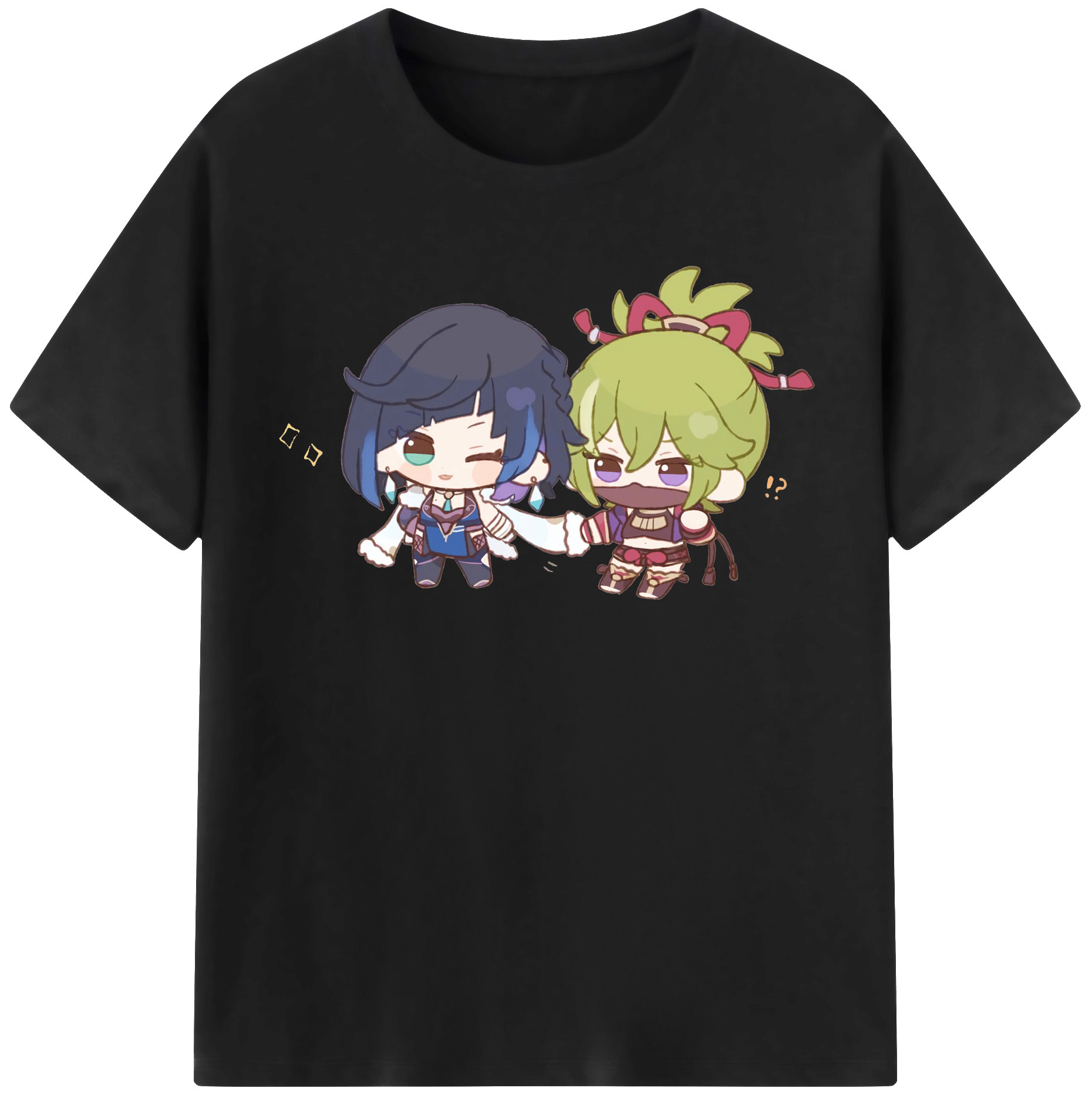 げんし神  久岐忍 くき しのぶ genshin Kuki Shinobu レディースカジュアルプリントTシャツ（綿100％）