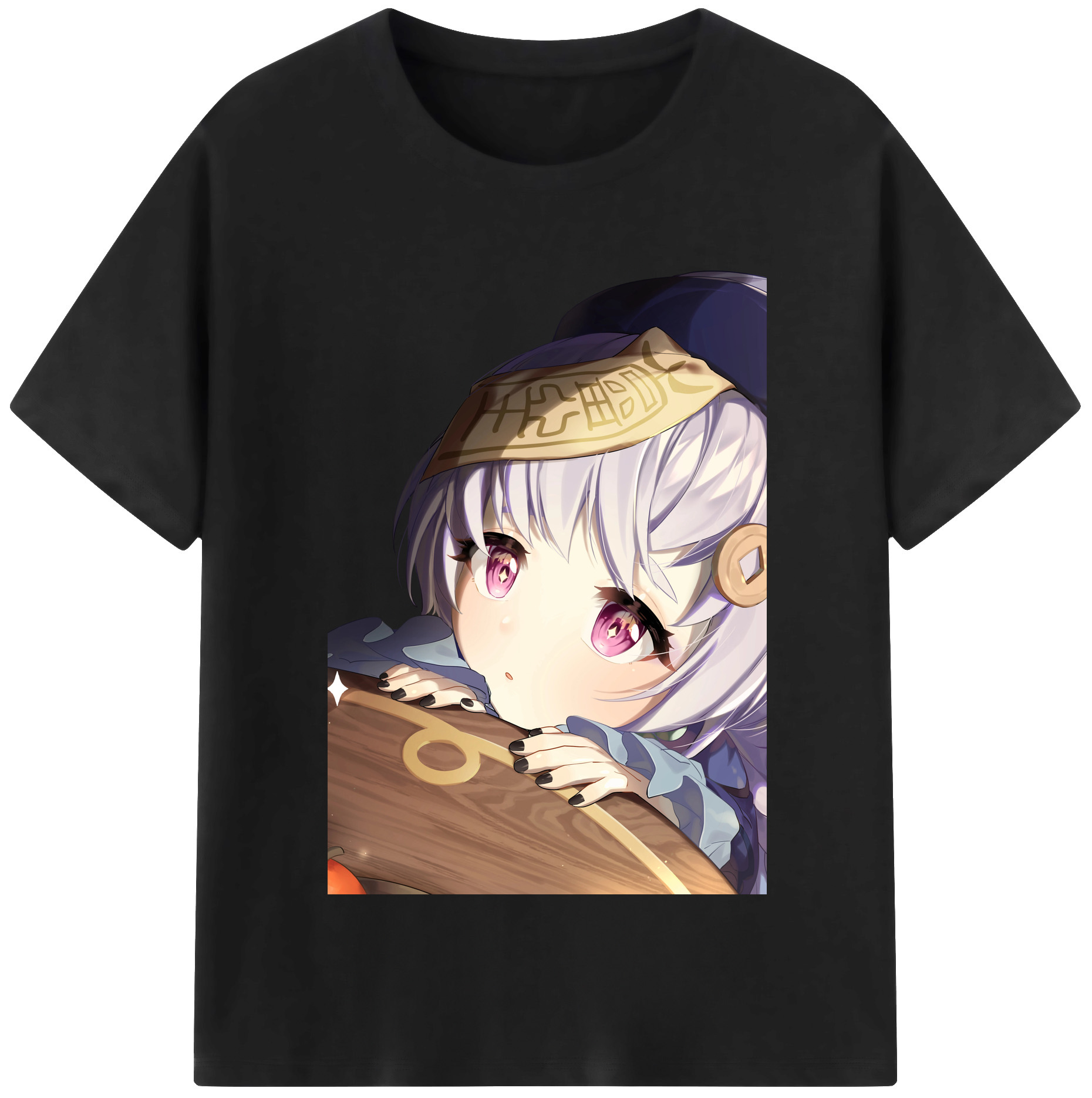 げんし神 七七 なな  genshin Nana レディースカジュアルプリントTシャツ（綿100％）