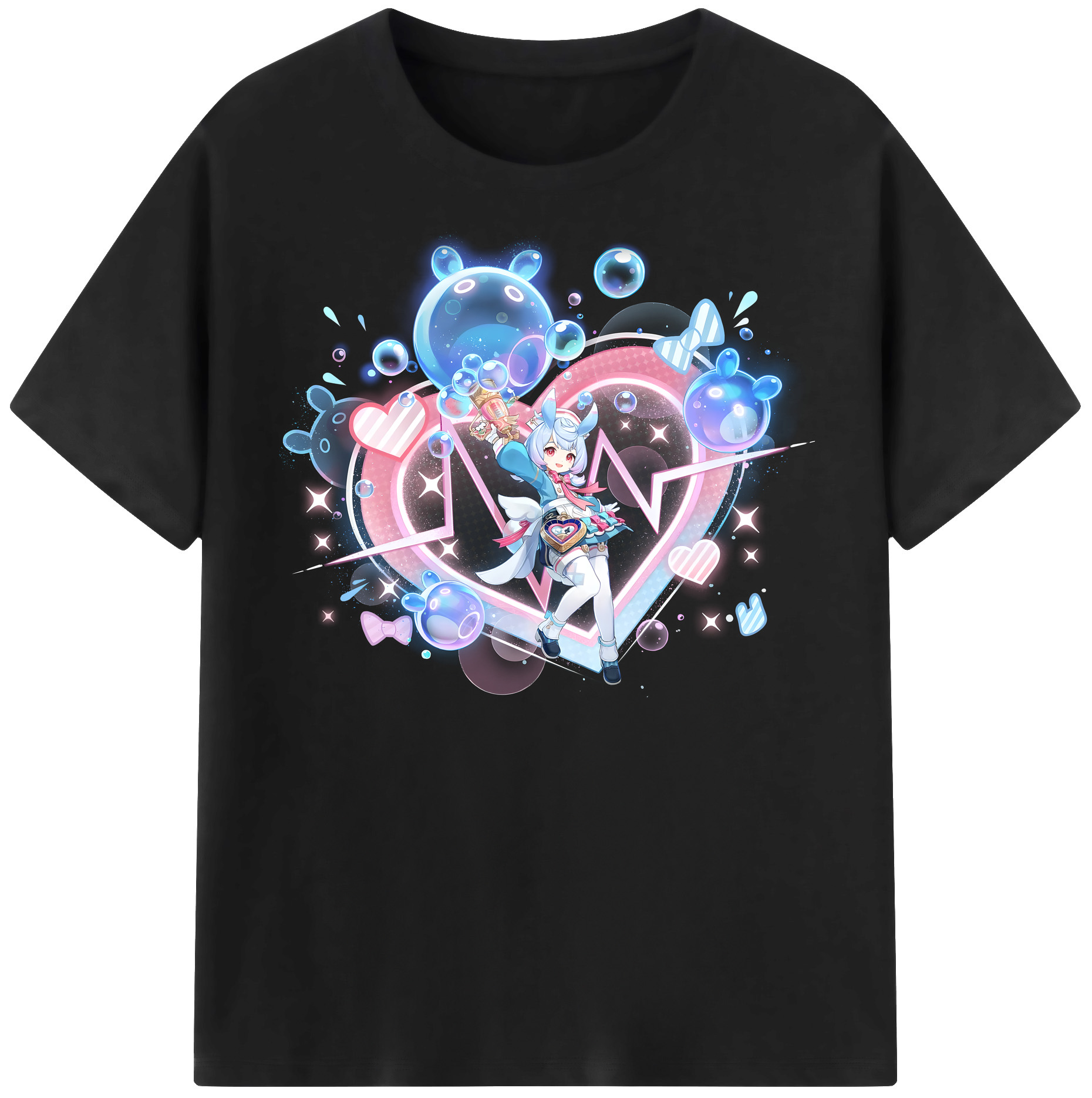 げんし神 シゲウィン genshin Shigewin レディースカジュアルプリントTシャツ（綿100％）