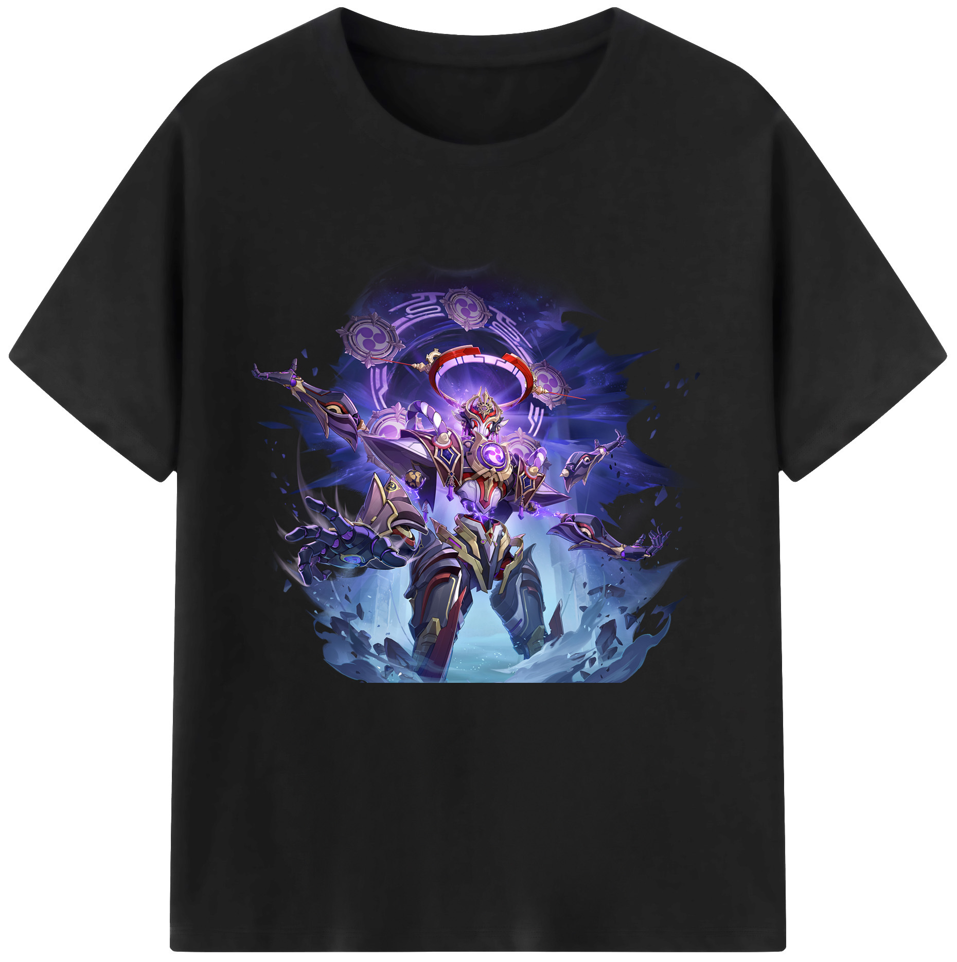げんし神 さんペい genshin Sanpei レディースカジュアルプリントTシャツ（綿100％）
