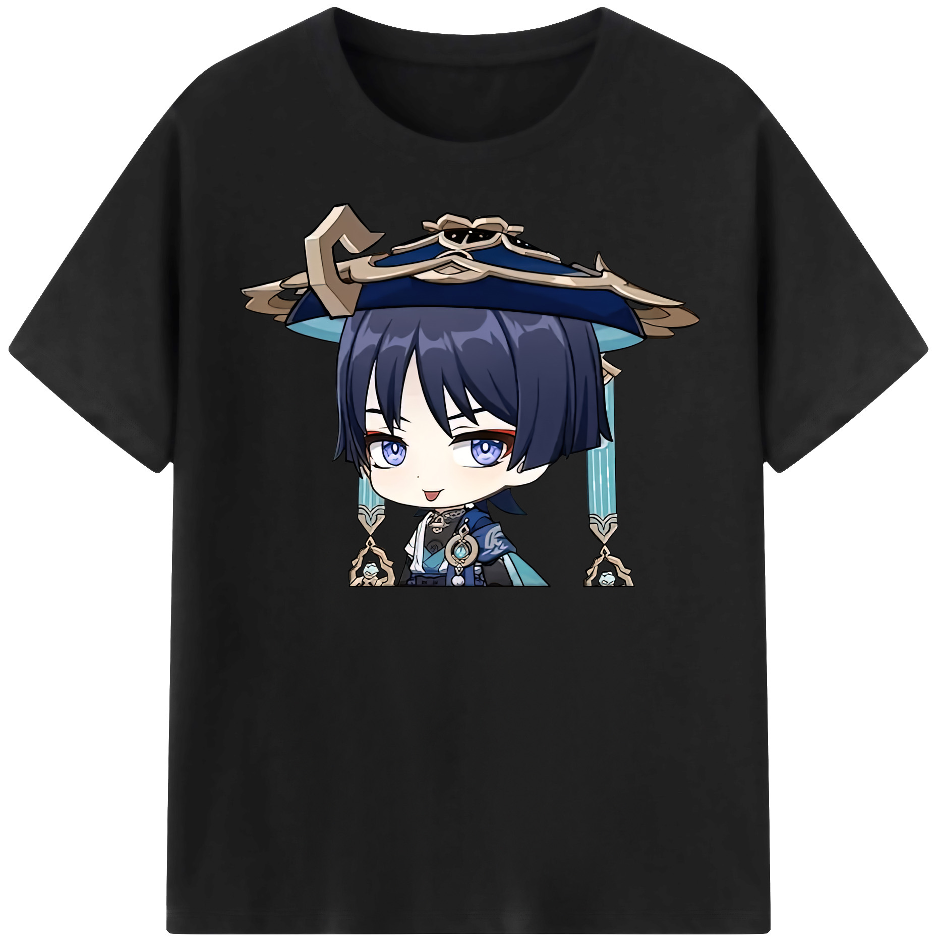 げんし神 さんペい genshin Sanpei レディースカジュアルプリントTシャツ（綿100％）