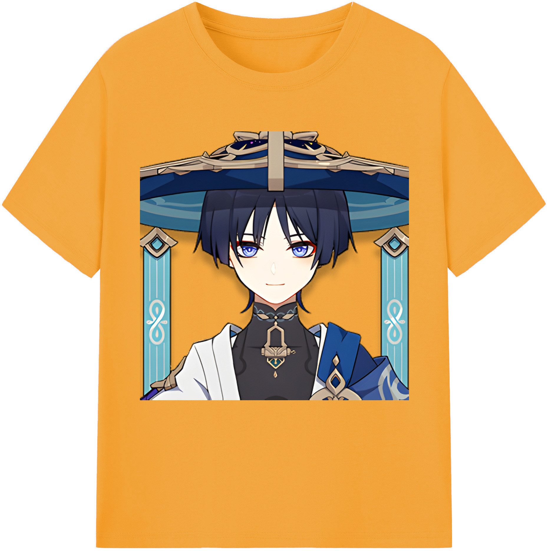 げんし神 さんペい genshin Sanpei レディースカジュアルプリントTシャツ（綿100％）