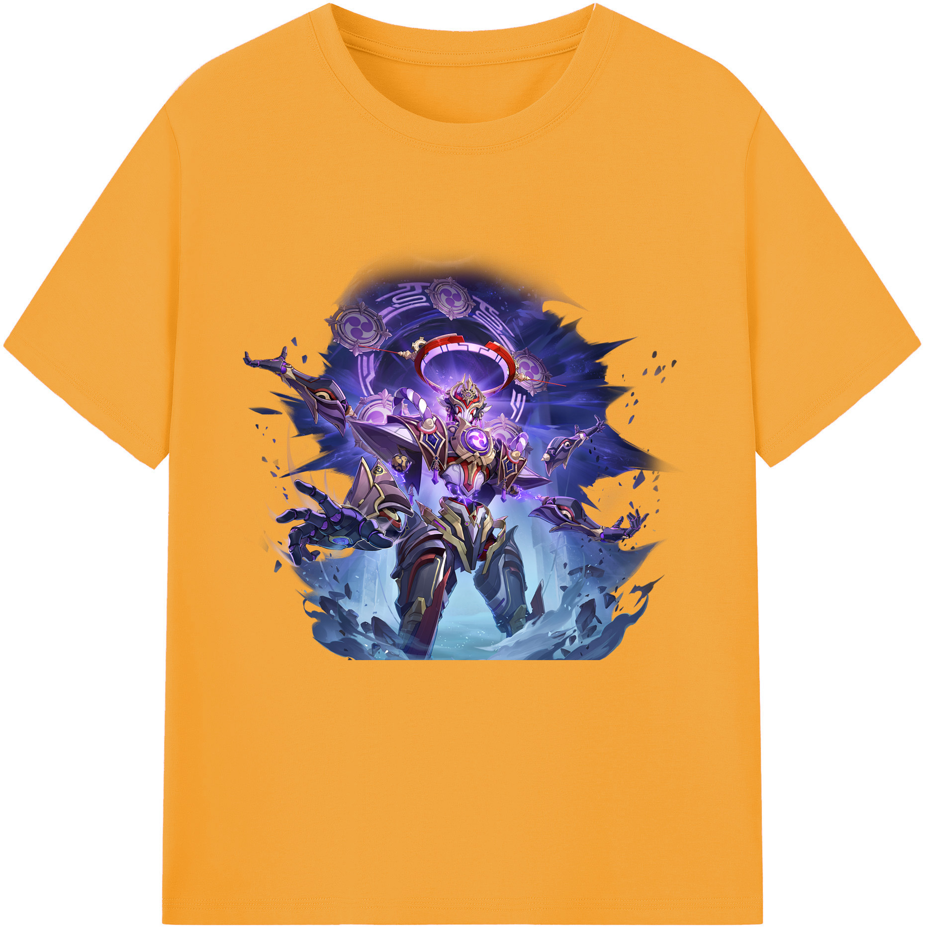 げんし神 さんペい genshin Sanpei レディースカジュアルプリントTシャツ（綿100％）