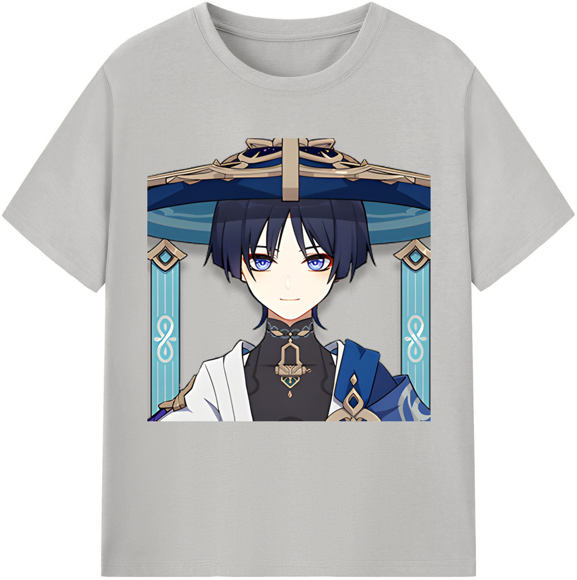 げんし神 さんペい genshin Sanpei レディースカジュアルプリントTシャツ（綿100％）