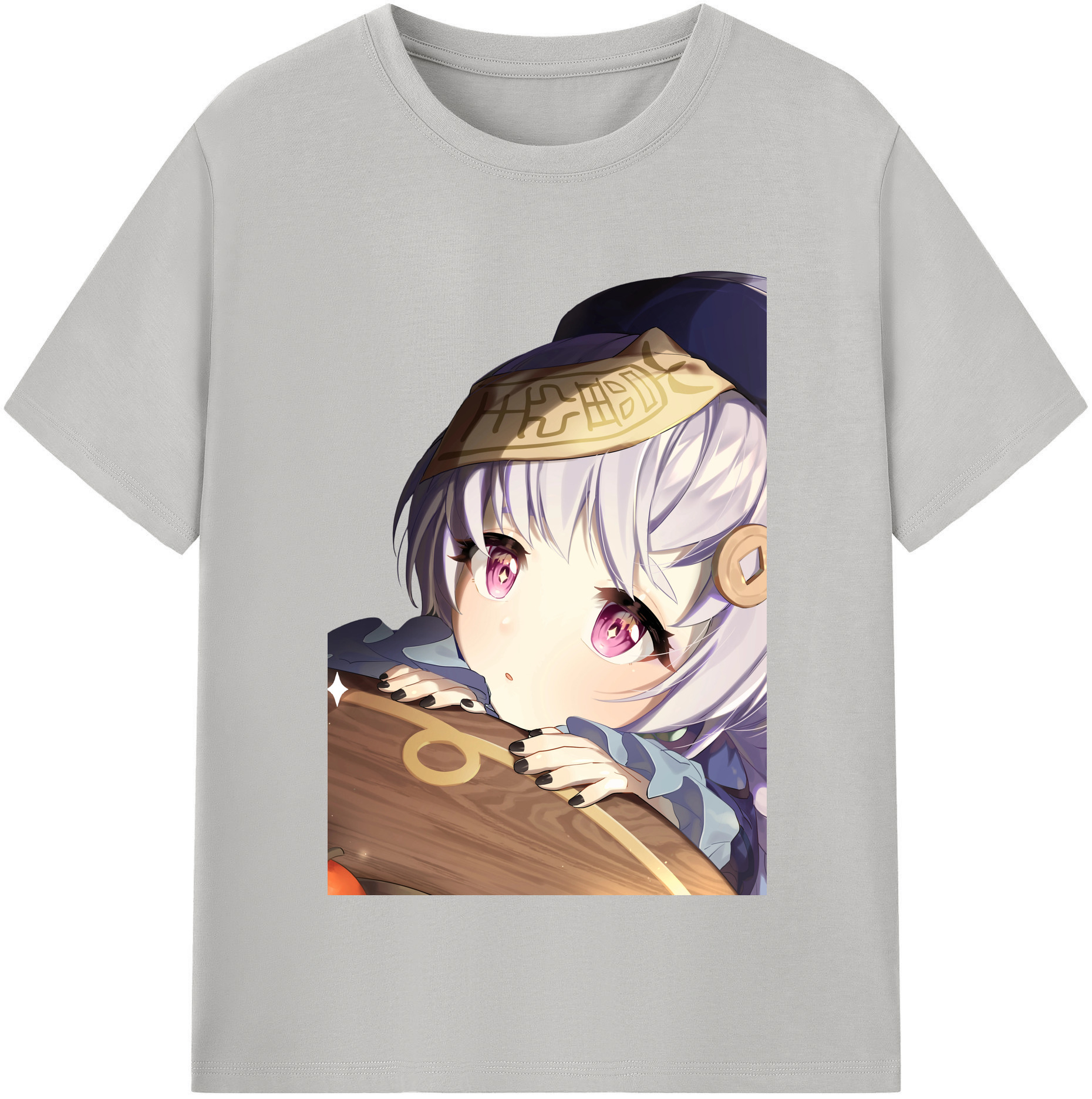 げんし神 七七 なな  genshin Nana レディースカジュアルプリントTシャツ（綿100％）