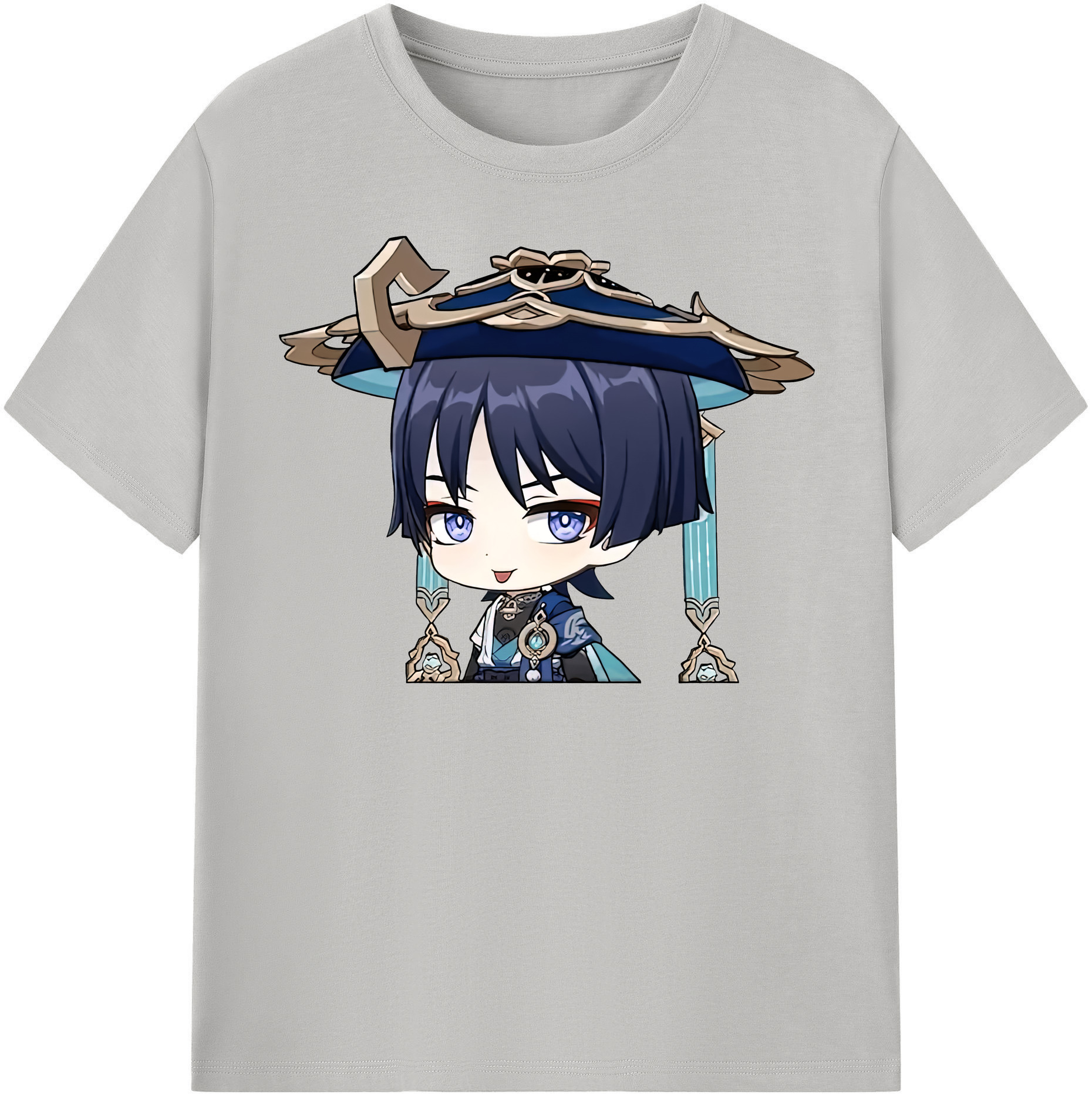 げんし神 さんペい genshin Sanpei レディースカジュアルプリントTシャツ（綿100％）