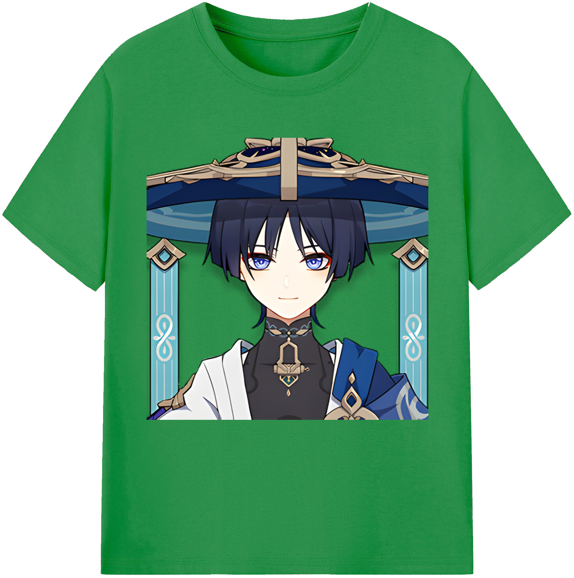 げんし神 さんペい genshin Sanpei レディースカジュアルプリントTシャツ（綿100％）