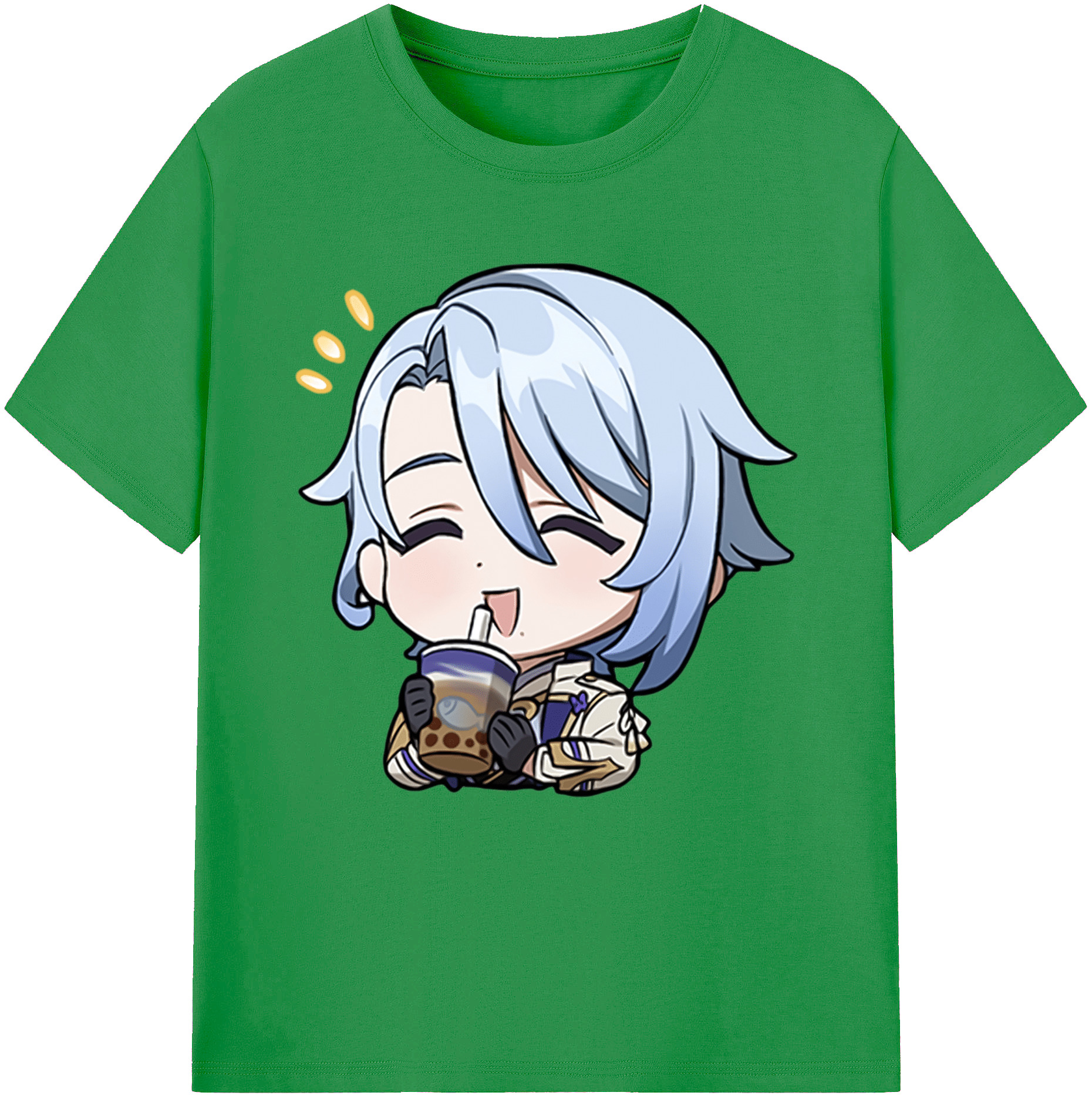げんし神 神里綾人 かみさとあやと genshin Kamisato Ayato レディースカジュアルプリントTシャツ（綿100％）