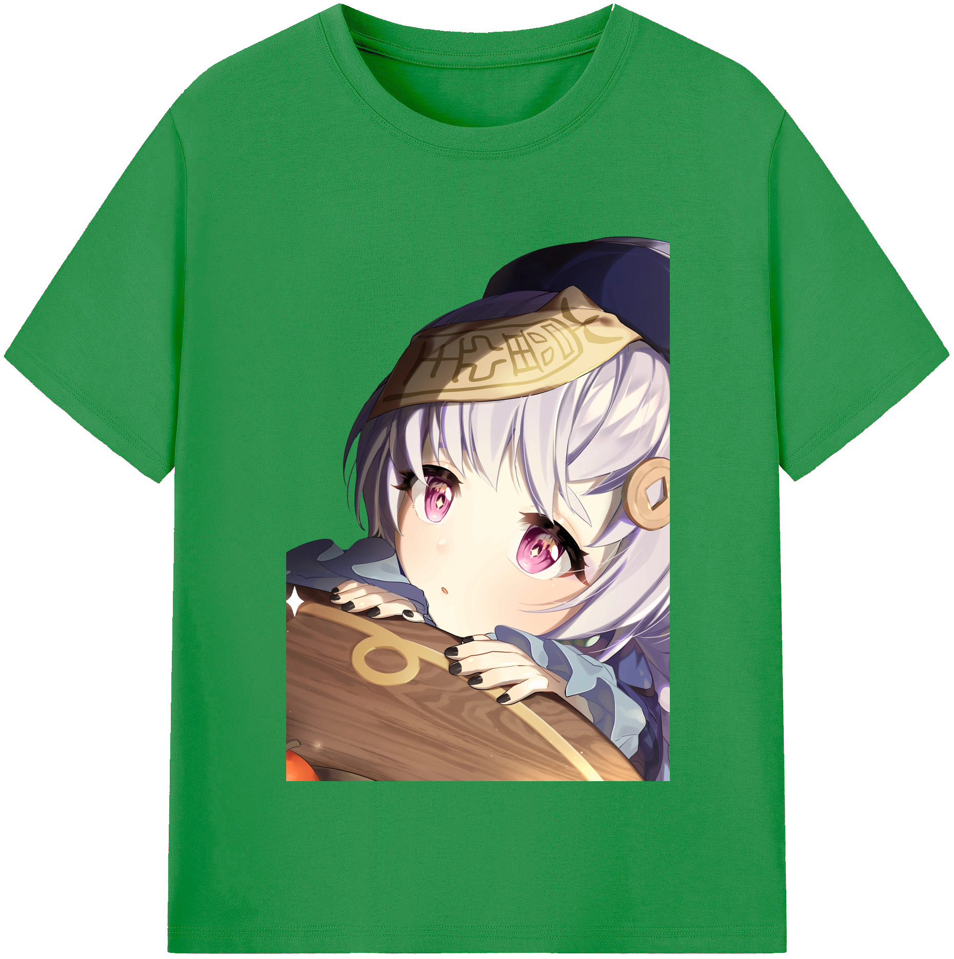 げんし神 七七 なな  genshin Nana レディースカジュアルプリントTシャツ（綿100％）