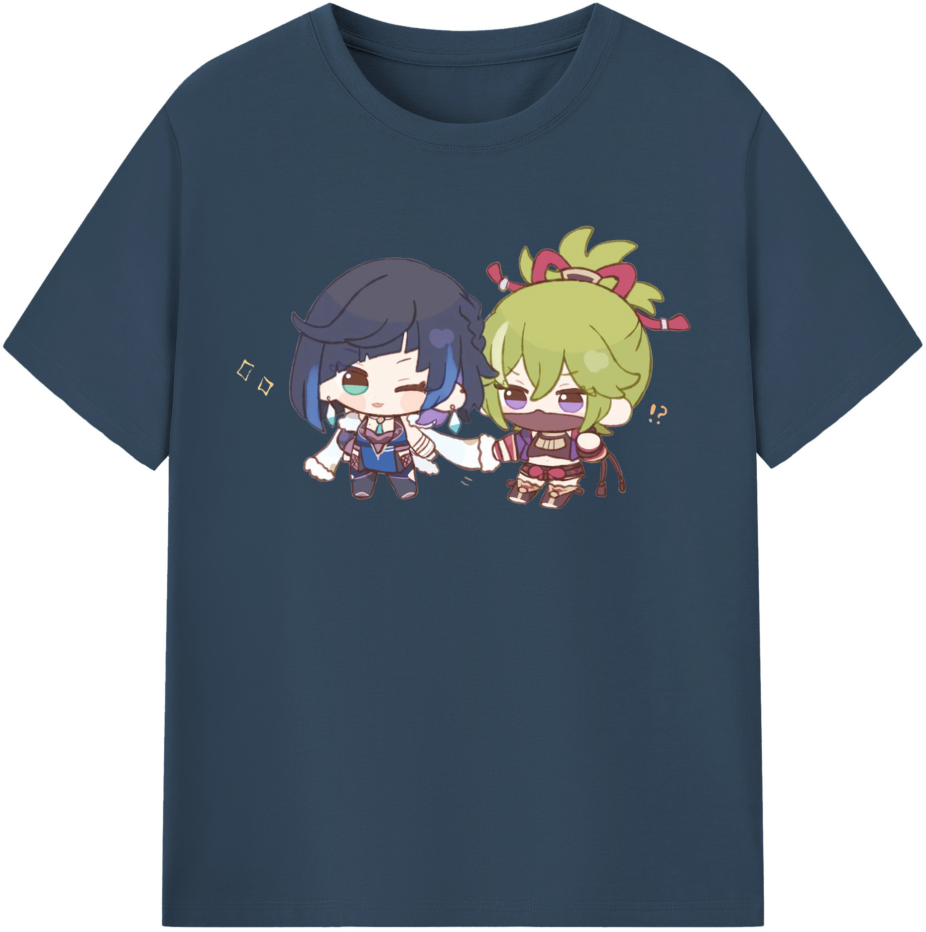 げんし神  久岐忍 くき しのぶ genshin Kuki Shinobu レディースカジュアルプリントTシャツ（綿100％）