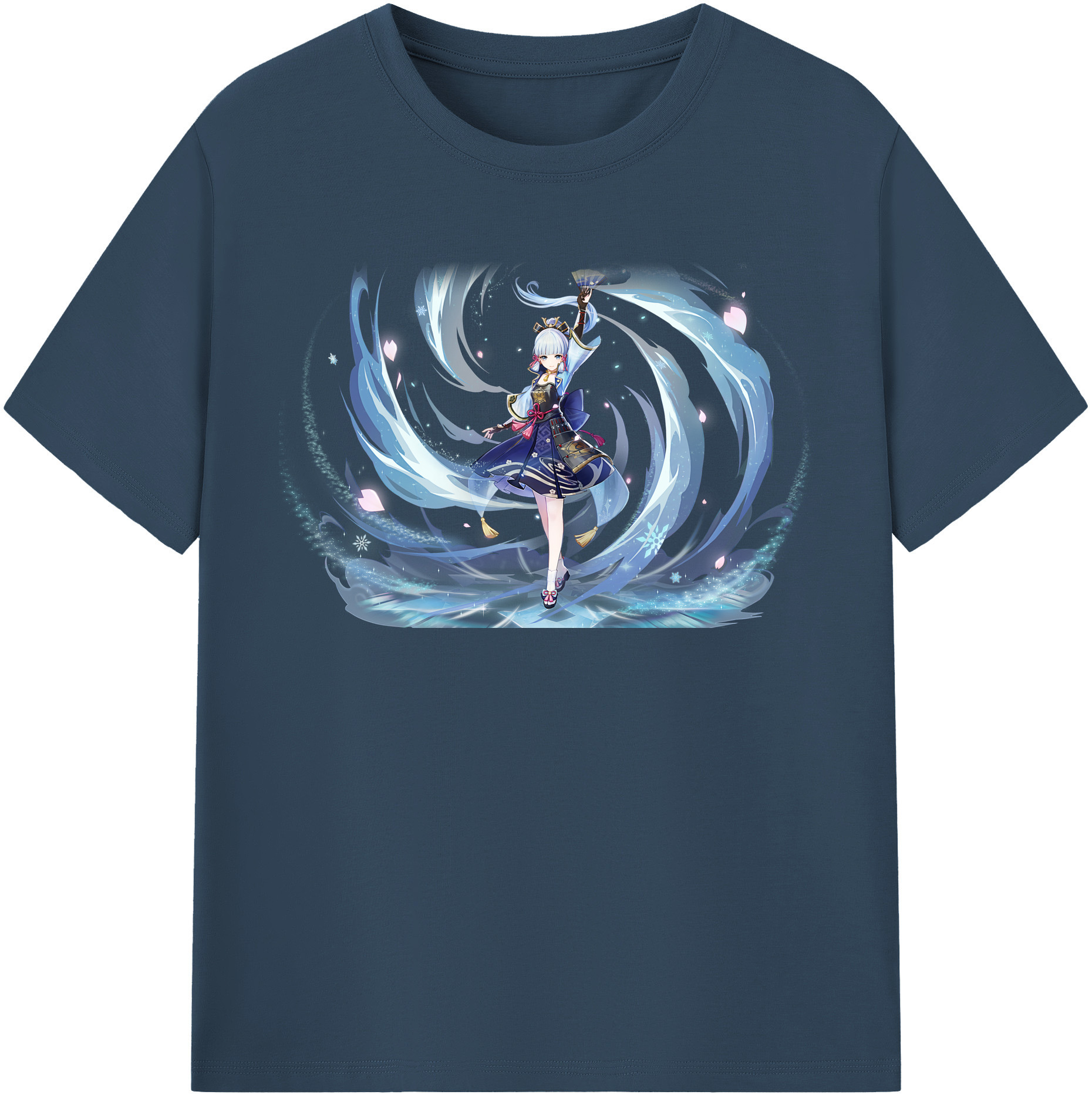 げんし神 神里綾華 神宮寺レン genshin Kamimiya Ren レディースカジュアルプリントTシャツ（綿100％）