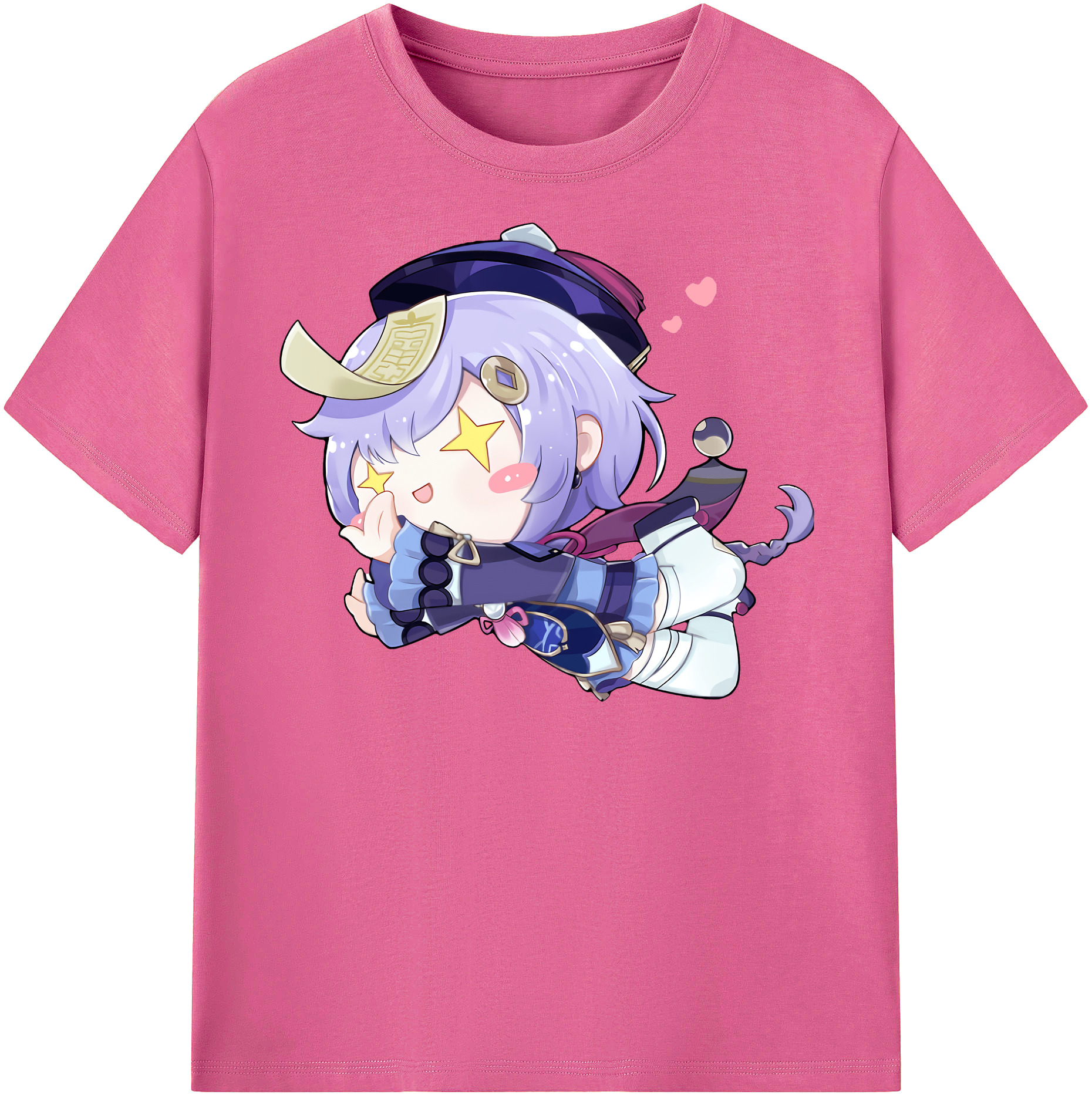 げんし神 七七 なな  genshin Nana レディースカジュアルプリントTシャツ（綿100％）