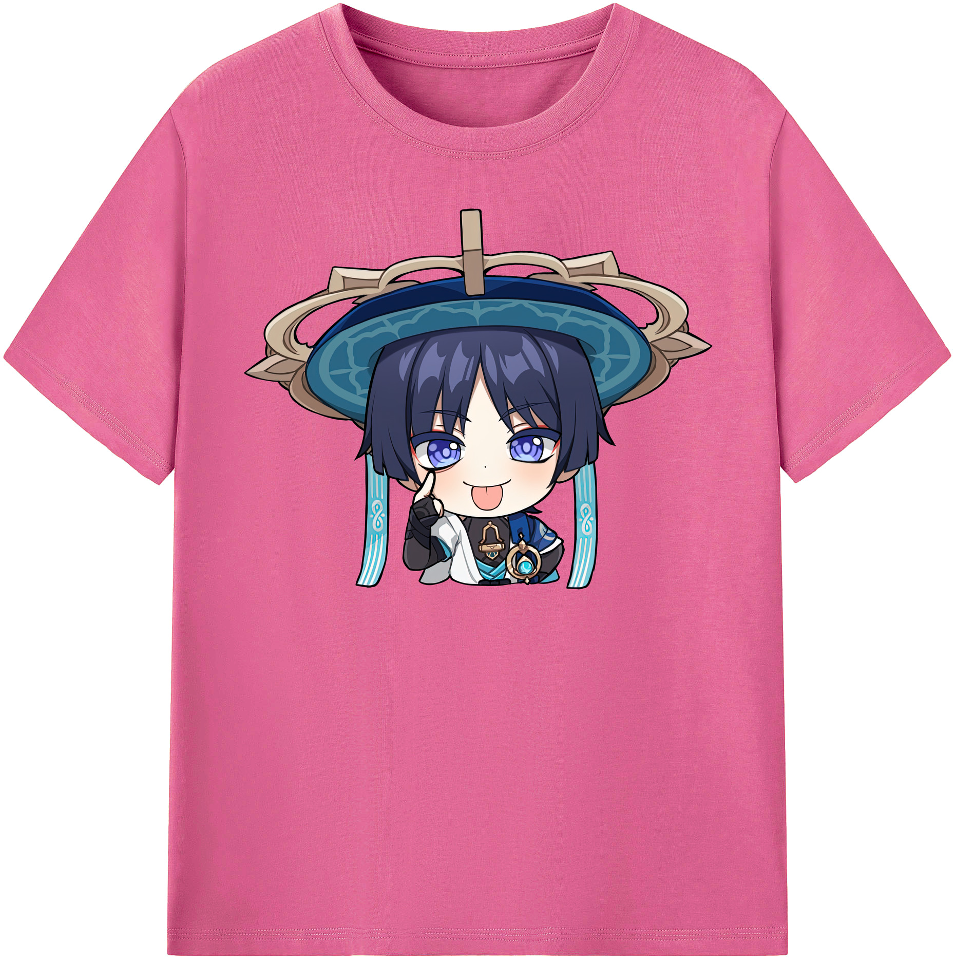 げんし神 さんペい genshin Sanpei レディースカジュアルプリントTシャツ（綿100％）