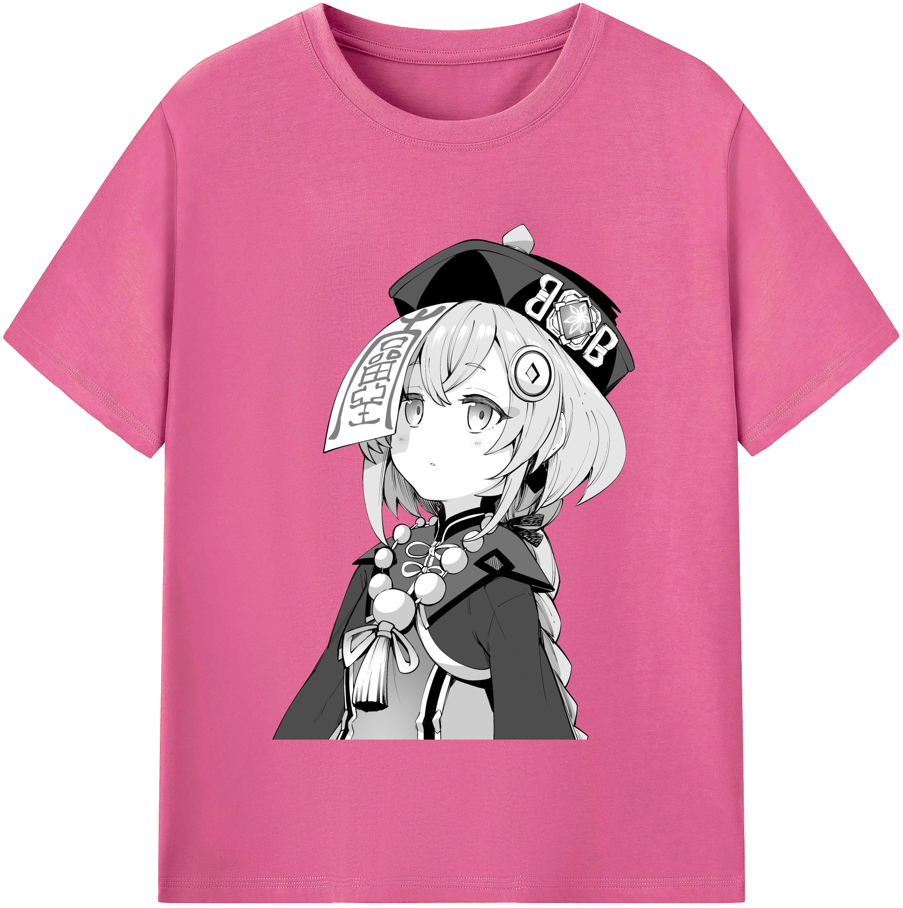 げんし神 七七 なな  genshin Nana レディースカジュアルプリントTシャツ（綿100％）