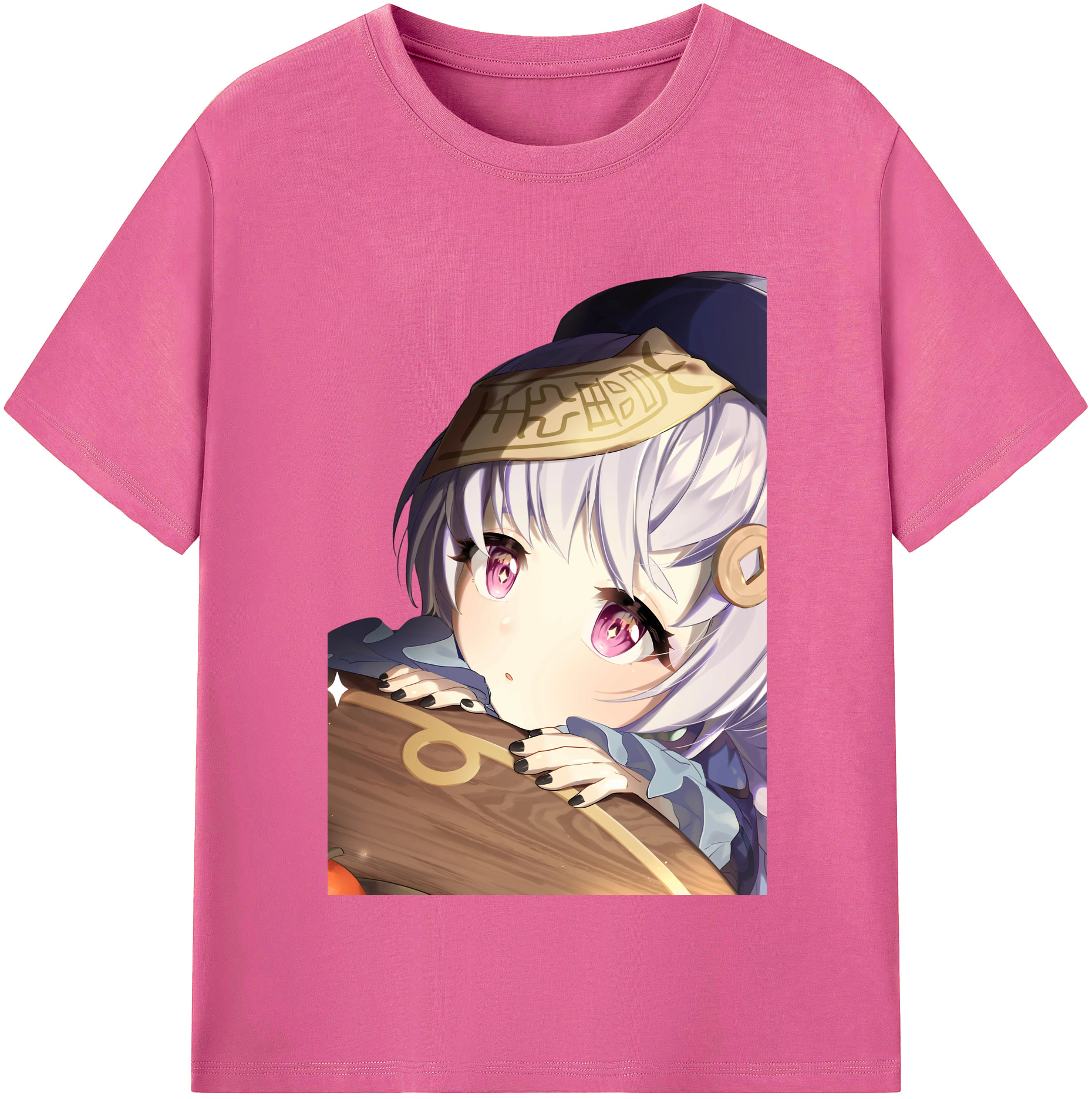 げんし神 七七 なな  genshin Nana レディースカジュアルプリントTシャツ（綿100％）