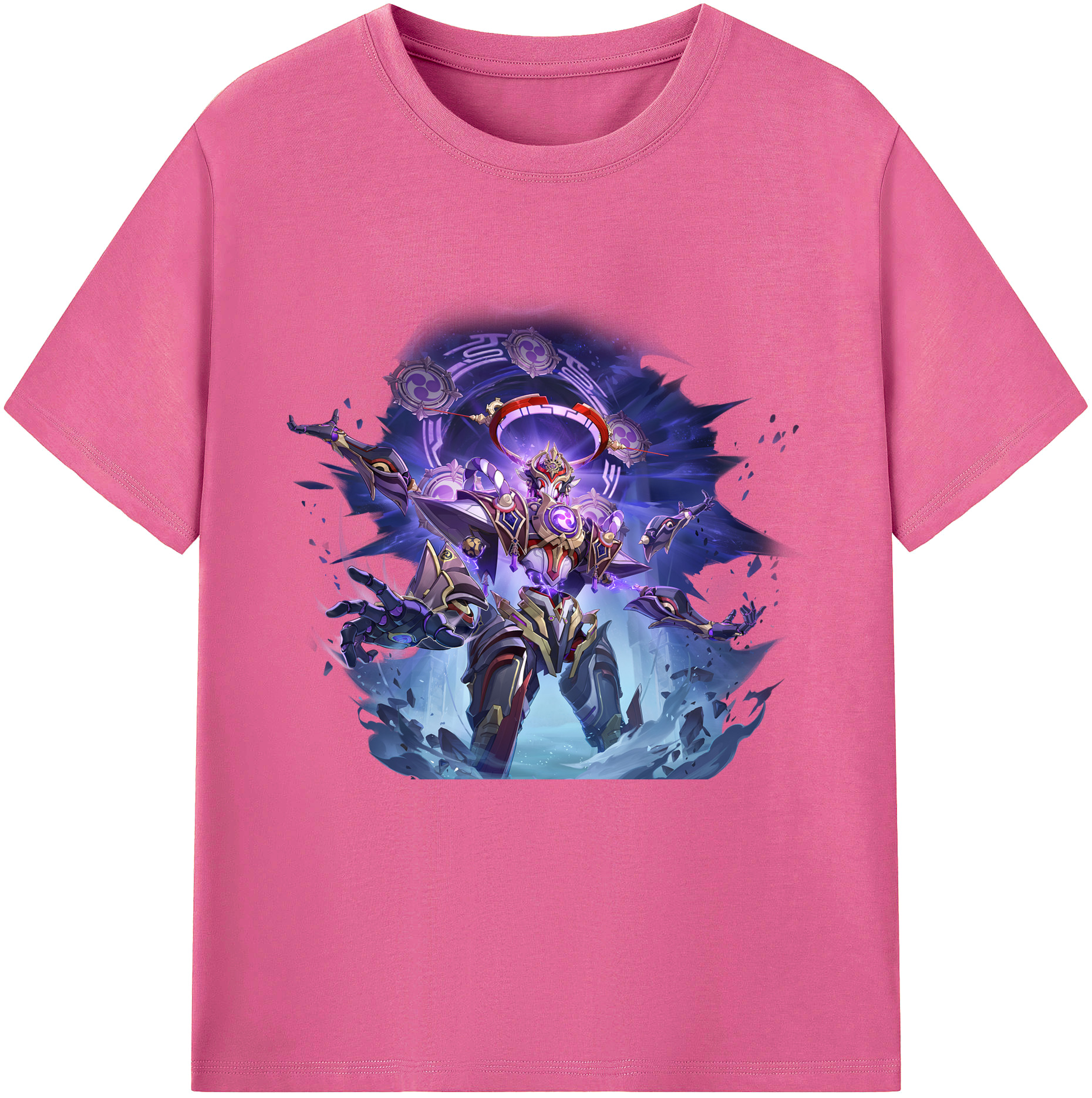 げんし神 さんペい genshin Sanpei レディースカジュアルプリントTシャツ（綿100％）