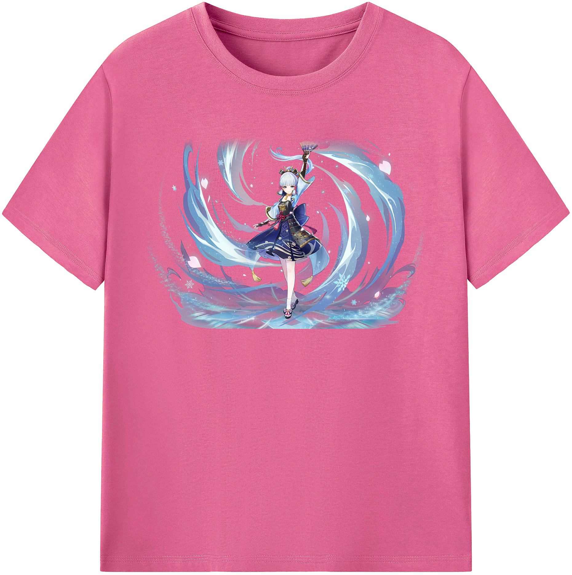 げんし神 神里綾華 神宮寺レン genshin Kamimiya Ren レディースカジュアルプリントTシャツ（綿100％）