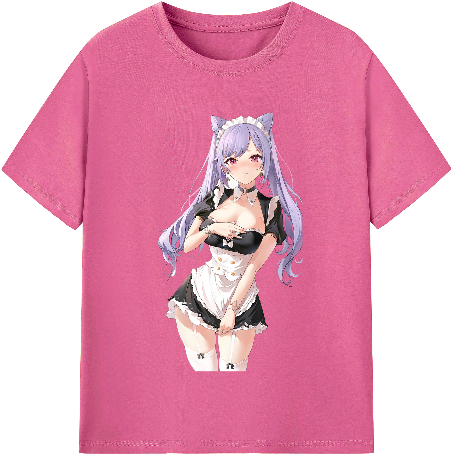 げんし神 刻晴 こくせい genshin Kokusei レディースカジュアルプリントTシャツ（綿100％）