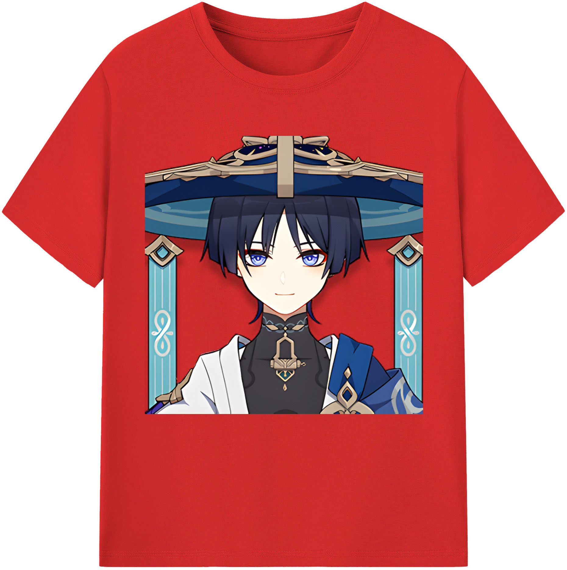 げんし神 さんペい genshin Sanpei レディースカジュアルプリントTシャツ（綿100％）