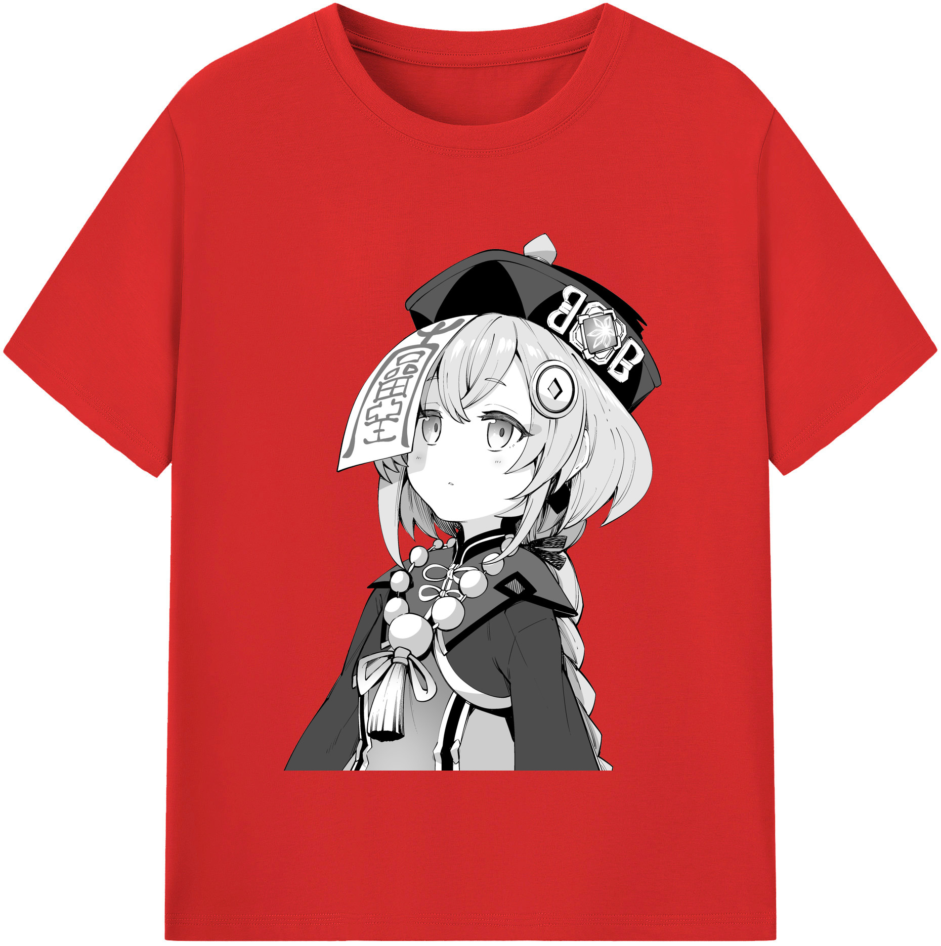 げんし神 七七 なな  genshin Nana レディースカジュアルプリントTシャツ（綿100％）