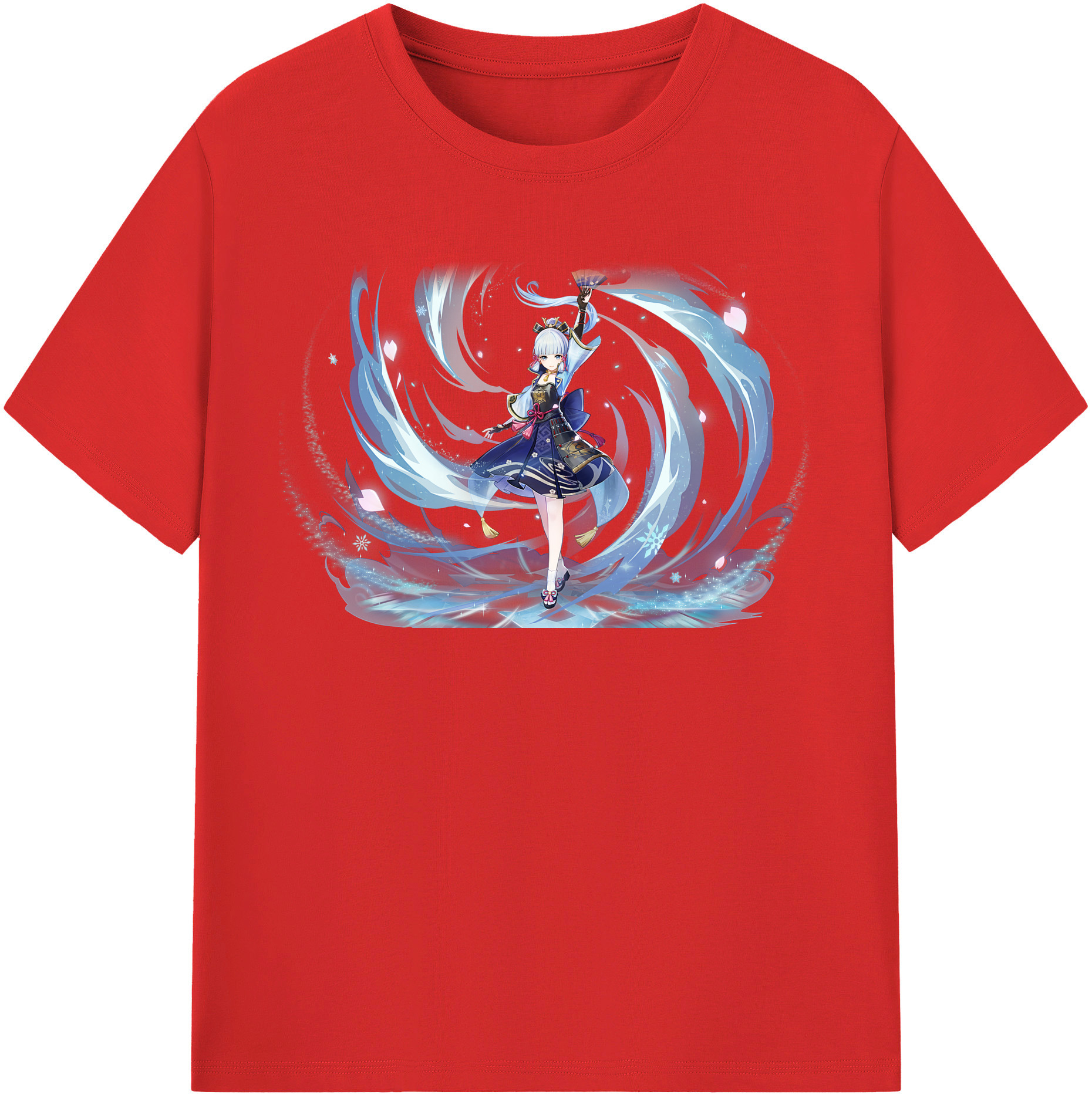 げんし神 神里綾華 神宮寺レン genshin Kamimiya Ren レディースカジュアルプリントTシャツ（綿100％）